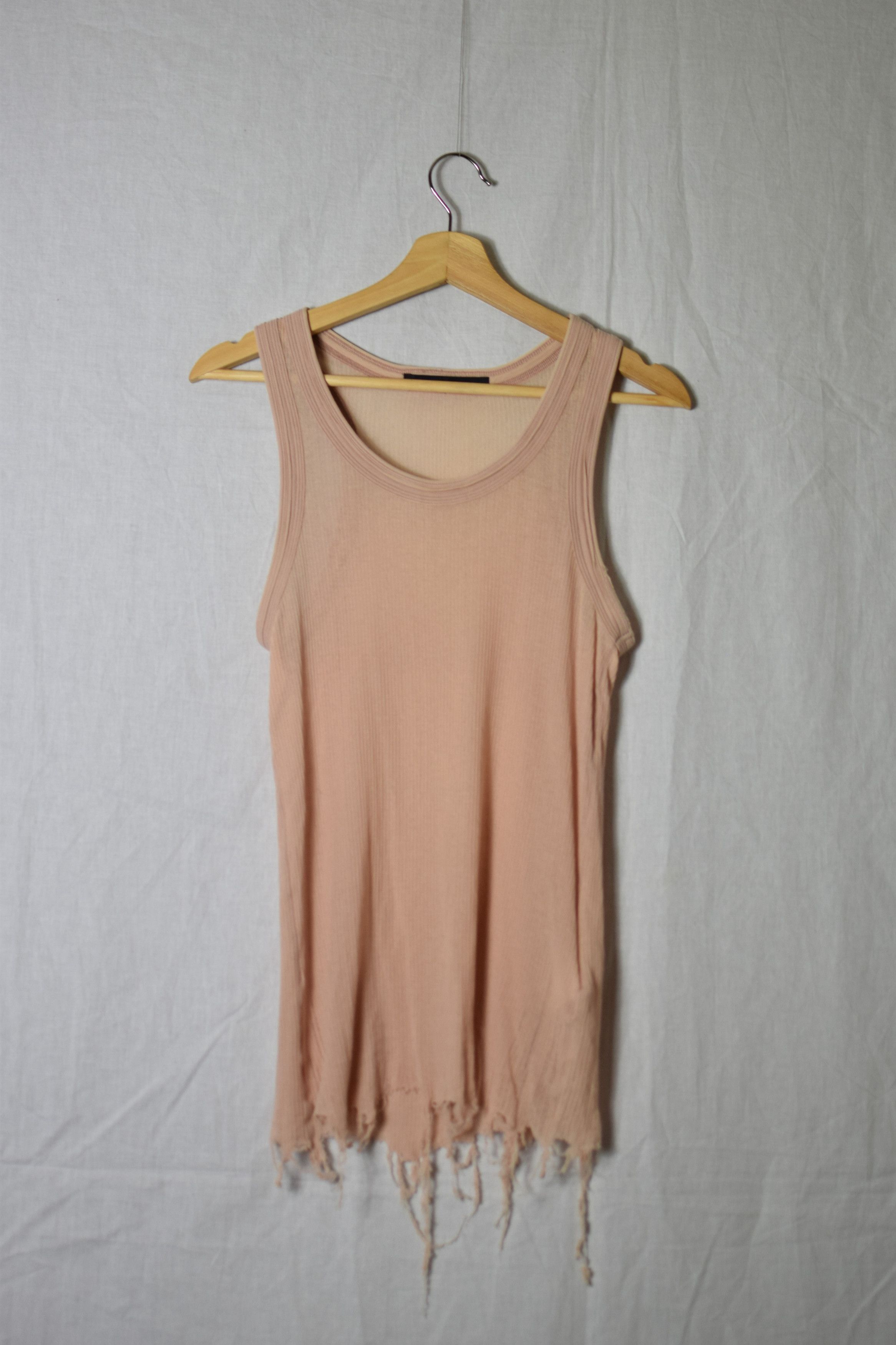 Chrome Hearts Deadly Doll White Rib Tank