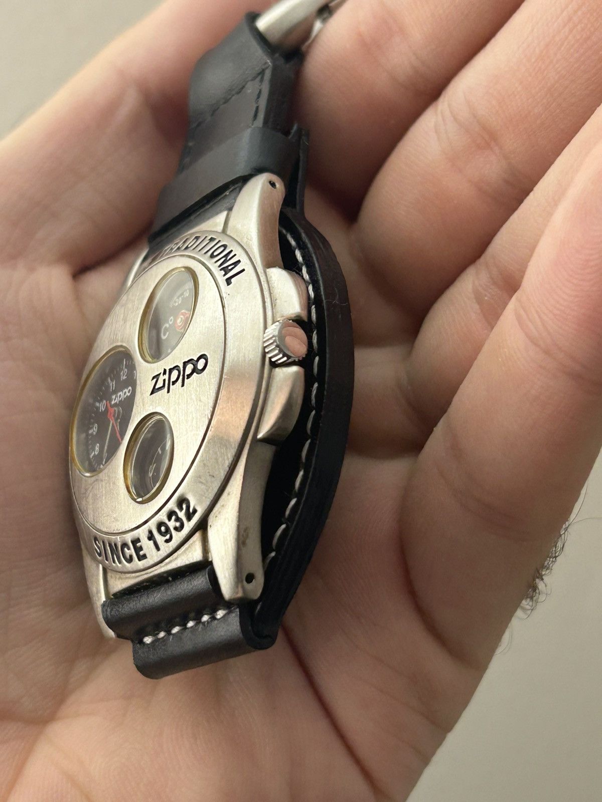 Zippo Zippo Watch Carabiner Temp/Compass Size ONE SIZE - 7 Thumbnail
