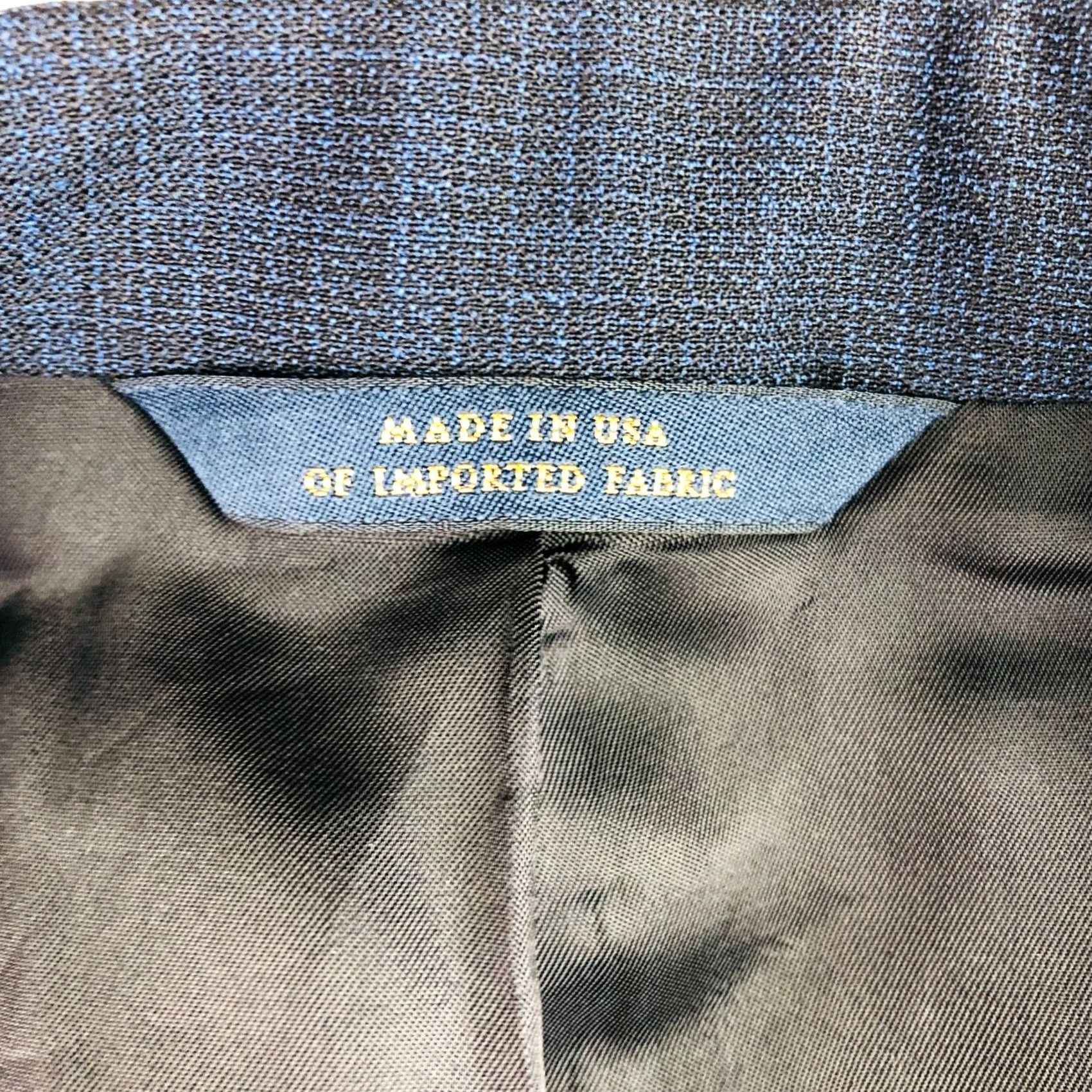 Brooks Brothers Brooks Brothers Men's Blazer Jacket Navy 46R Drago Regent Fit Wool Notch Lapel 2-Button Single-Breasted Casual Medium Regular Mens USA Size 46R - 3 Thumbnail
