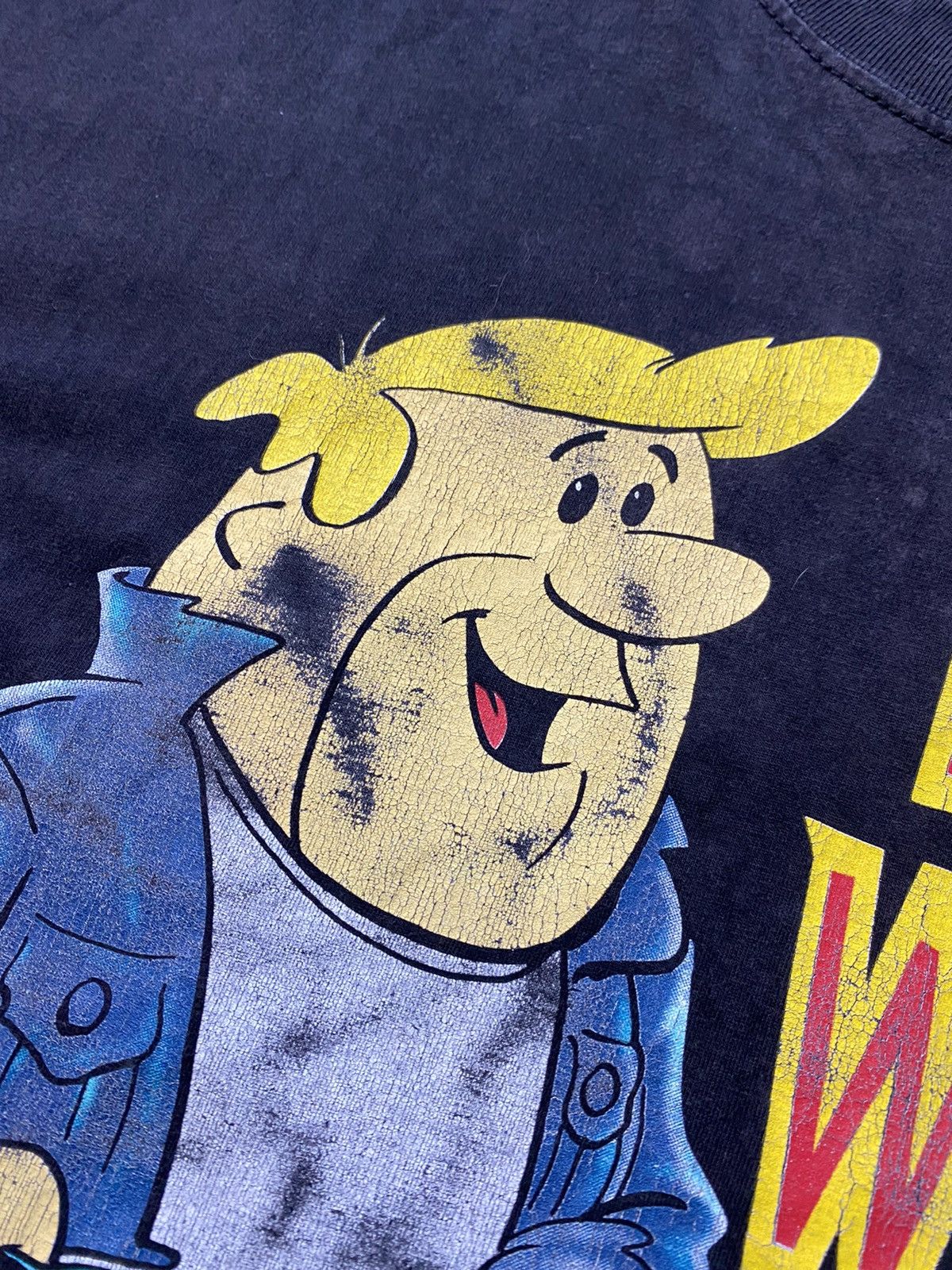 Cartoon Network × Disney × Nickelodeon Vintage flintsone Barney rubble without a cause 1993 T Shirt Size US XL / EU 56 / 4 - 7 Thumbnail