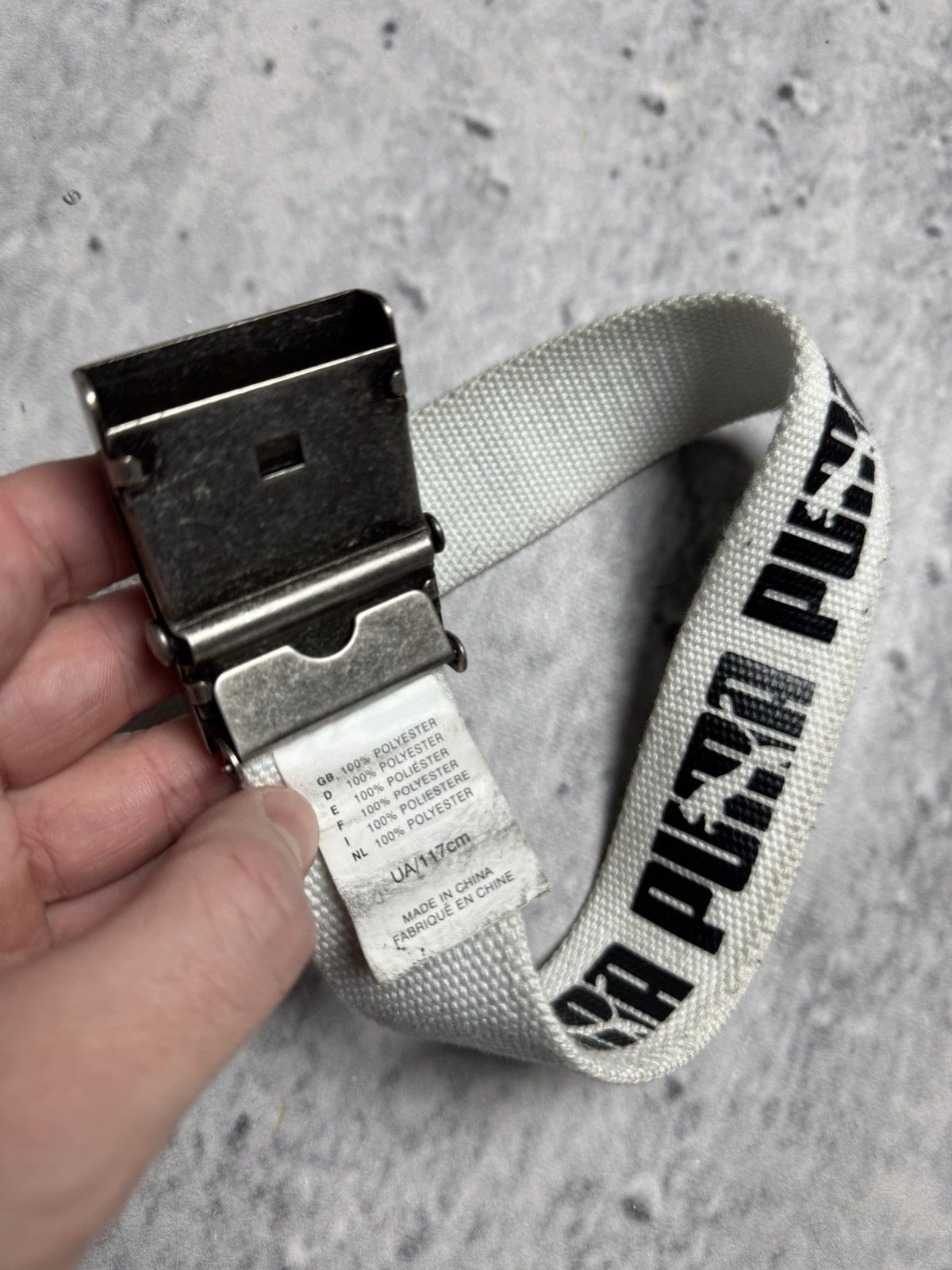Puma Puma monogram 00s Japanese style cotton belt Size ONE SIZE - 8 Thumbnail