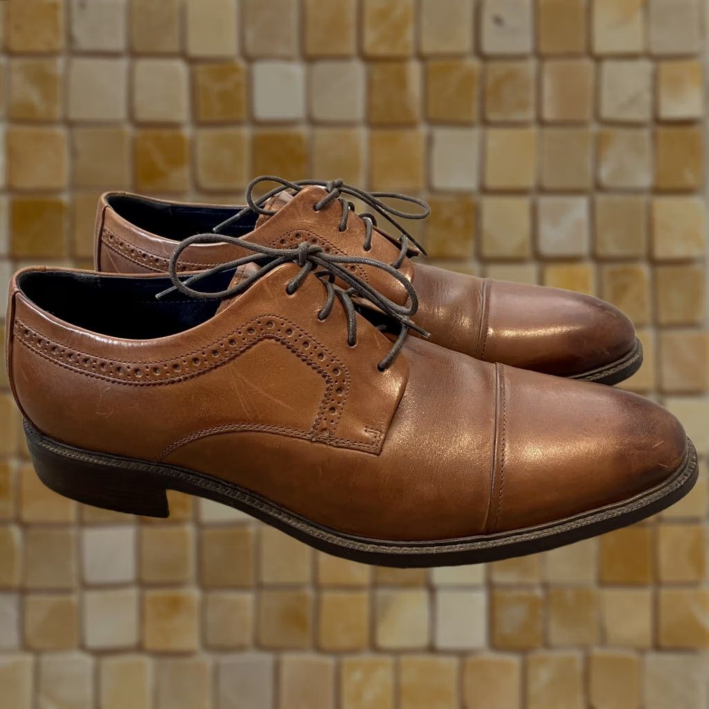 Cole Haan Cole Haan Dress Shoes Mens Size 13 M Brown Leather  display picture 3