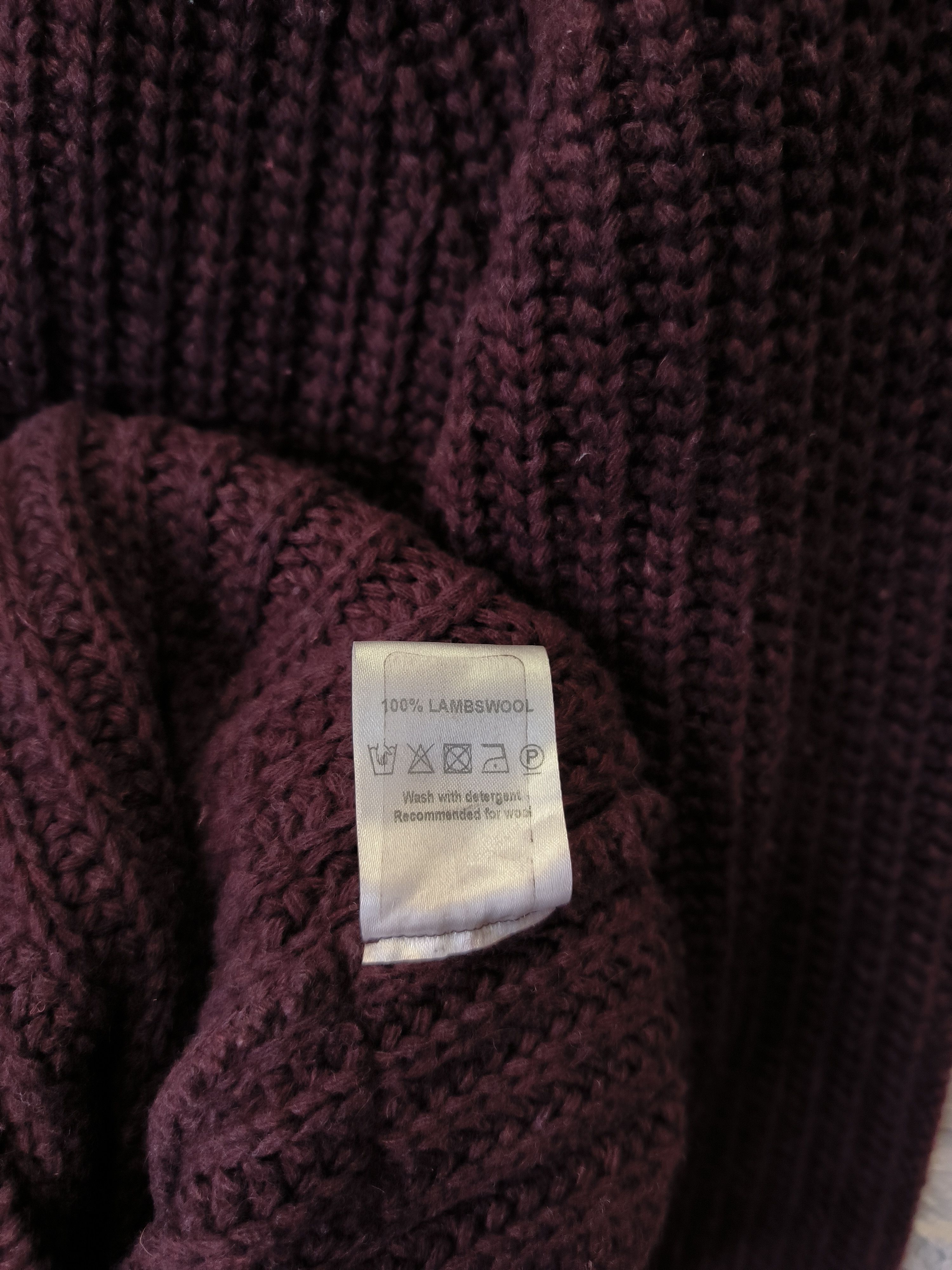 Barbour Barbour Long Knitwear Sweater Logo Wool Size L / US 10 / IT 46 - 4 Thumbnail