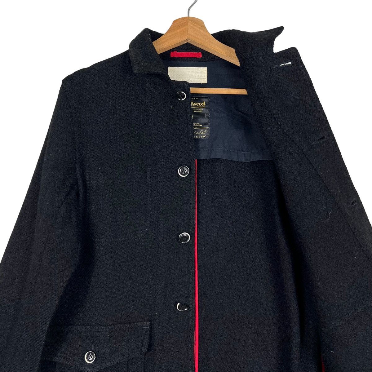 Harris Tweed 🔥 HARRIS TWEED WOOL COAT JACKET Size US S / EU 44-46 / 1 - 10 Thumbnail