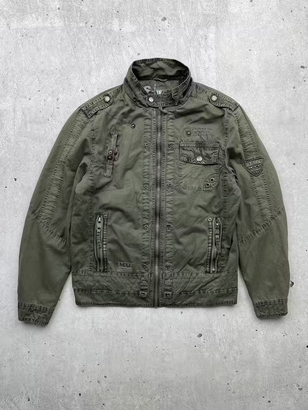 Japanese Brand × Vintage Vintage Multi Pocket Jacket Size US M / EU 48-50 / 2 - 1 Thumbnail