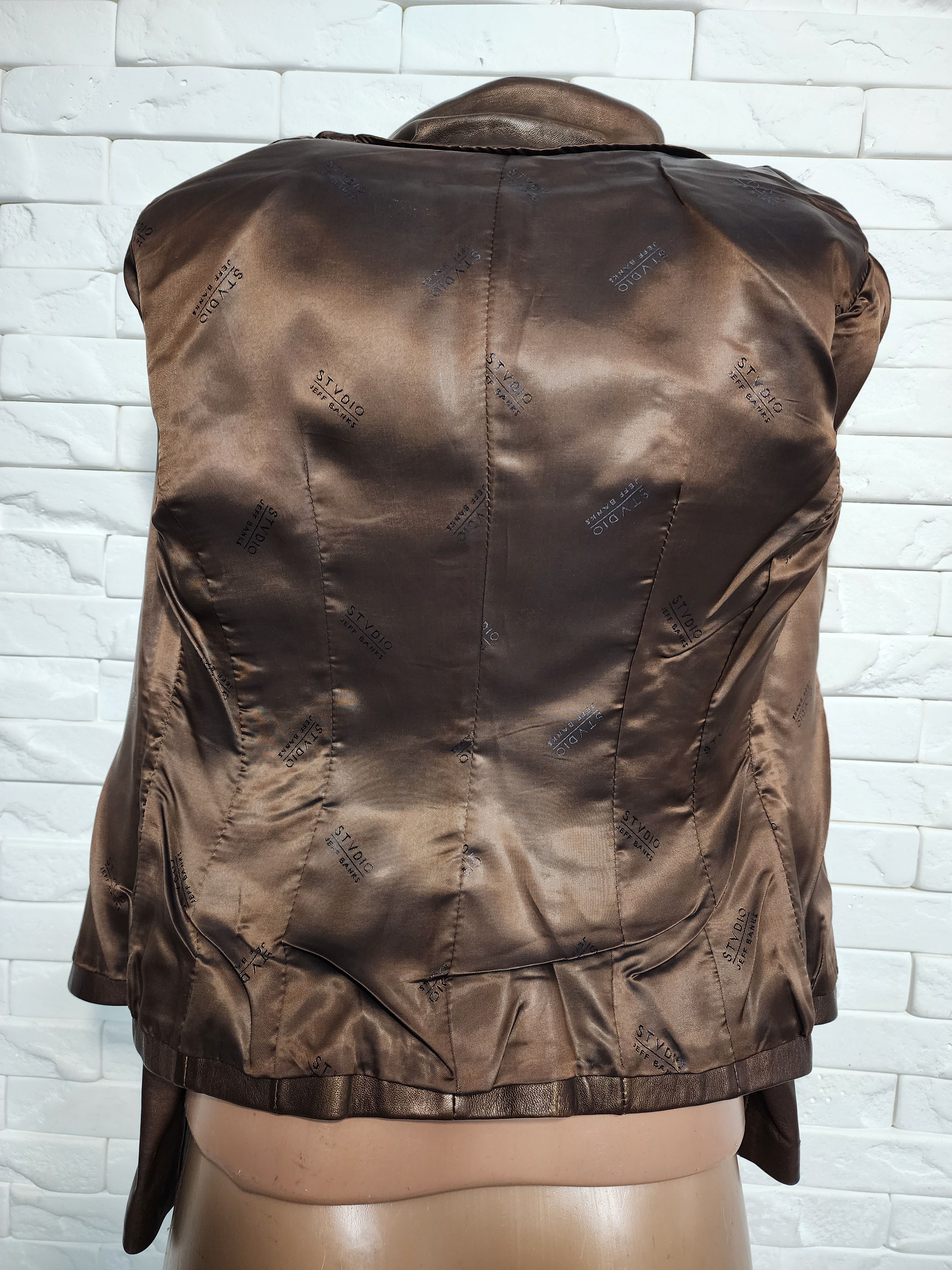 Other Brown Genuine Leather Jacket - Button Up Coat. Size S / US 4 / IT 40 - 7 Thumbnail