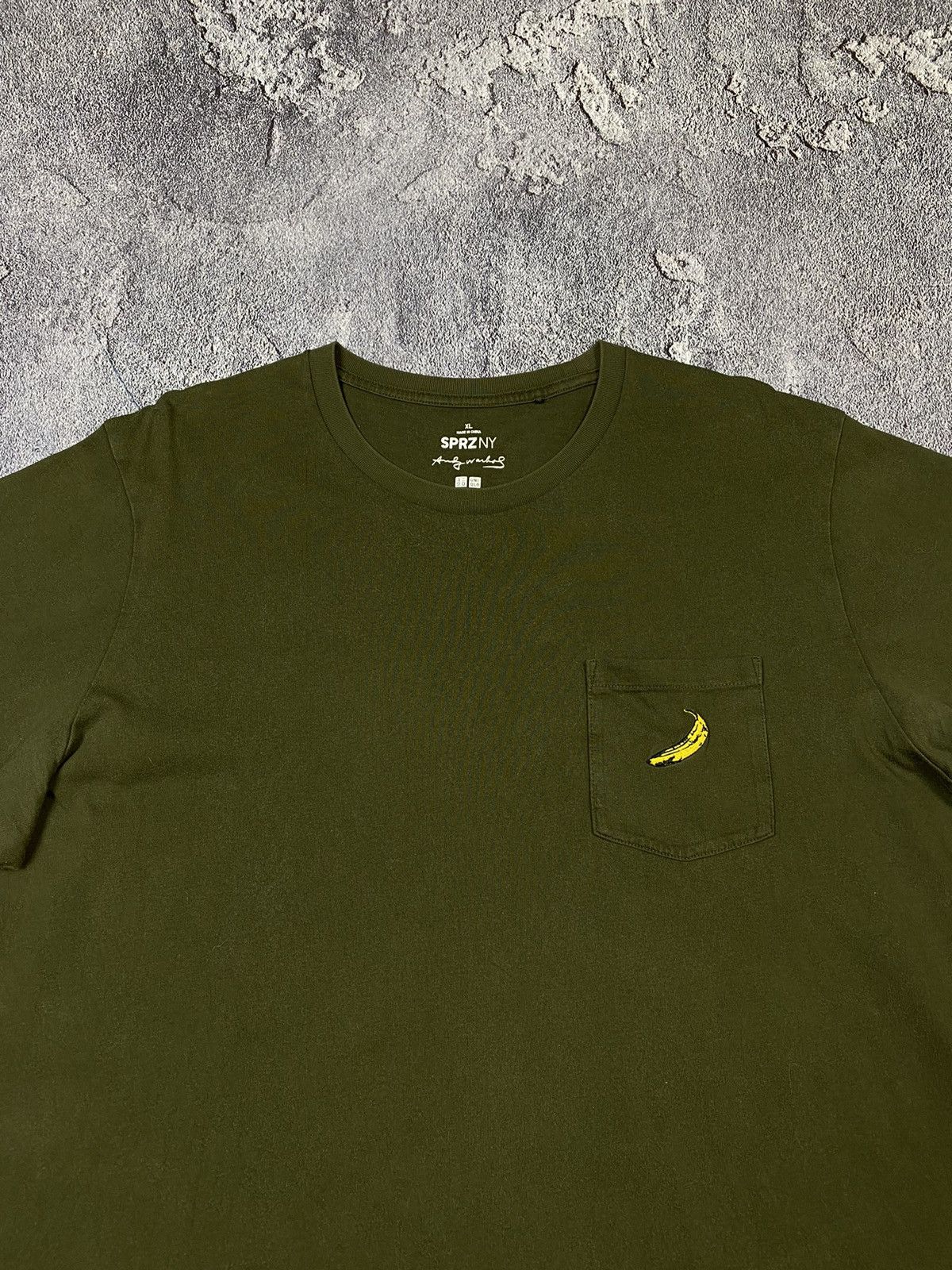 Andy Warhol Y2K Andy Warhol Banana Pocket Designer Art T-Shirt Size XL Size US XL / EU 56 / 4 - 3 Thumbnail