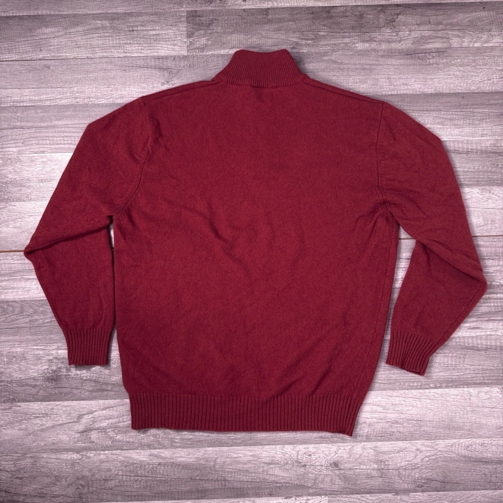 Vintage Lambs Wool Blend Quarter Zip Sweater XL Classic Size US XL / EU 56 / 4 - 5 Thumbnail