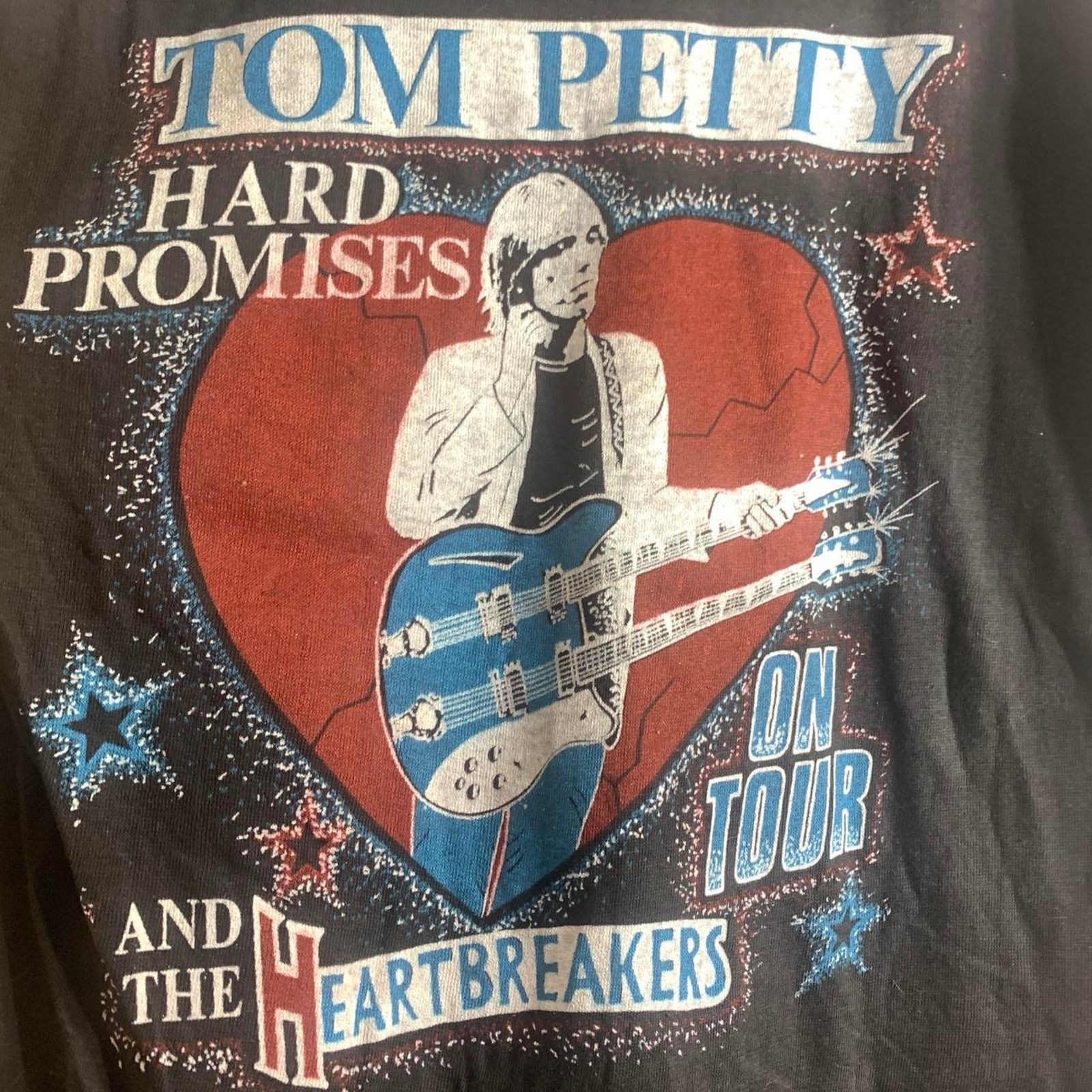 Vintage 1983 TOM PETTY & THE HEARTBREAKERS raglan baseball tee shirt Size US M / EU 48-50 / 2 - 8 Thumbnail