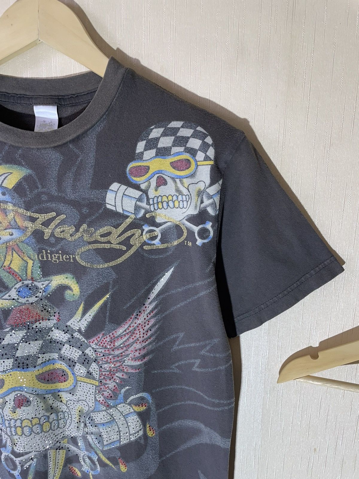 Ed Hardy × Vintage Ed hardy vintage streetwear T shirt Size US S / EU 44-46 / 1 - 3 Thumbnail