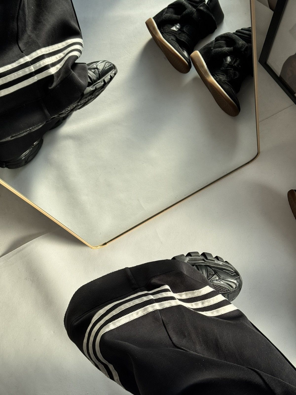 Adidas Adidas Balenciaga Style baggy Track Pants Hype Sweatpants Size US 32 / EU 48 - 7 Thumbnail