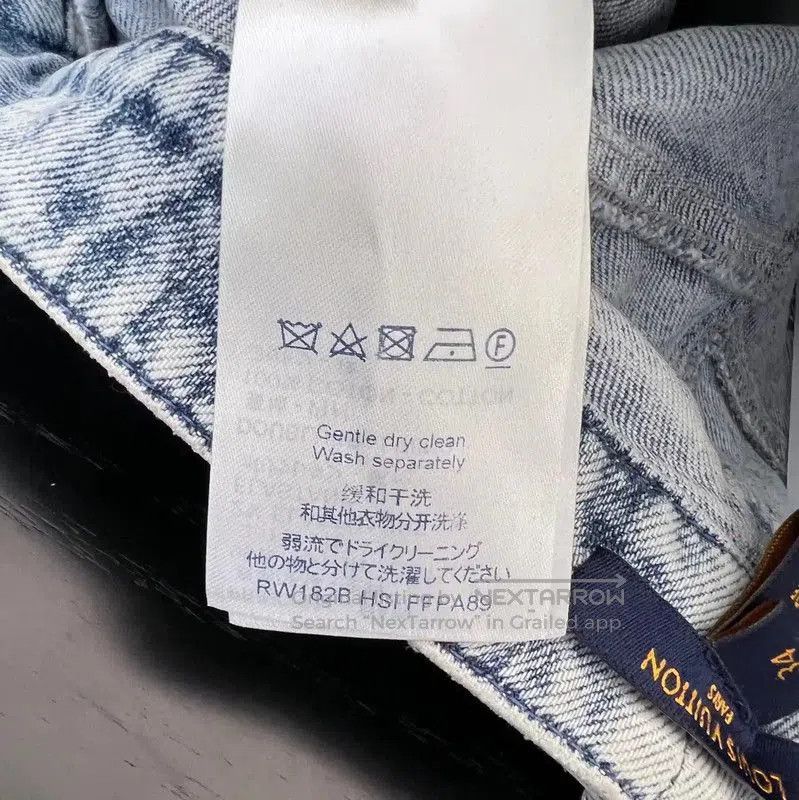 Louis Vuitton Louis Vuitton Light Blue Denim Pants for Women . Size 28" / US 6 / IT 42 - 8 Thumbnail