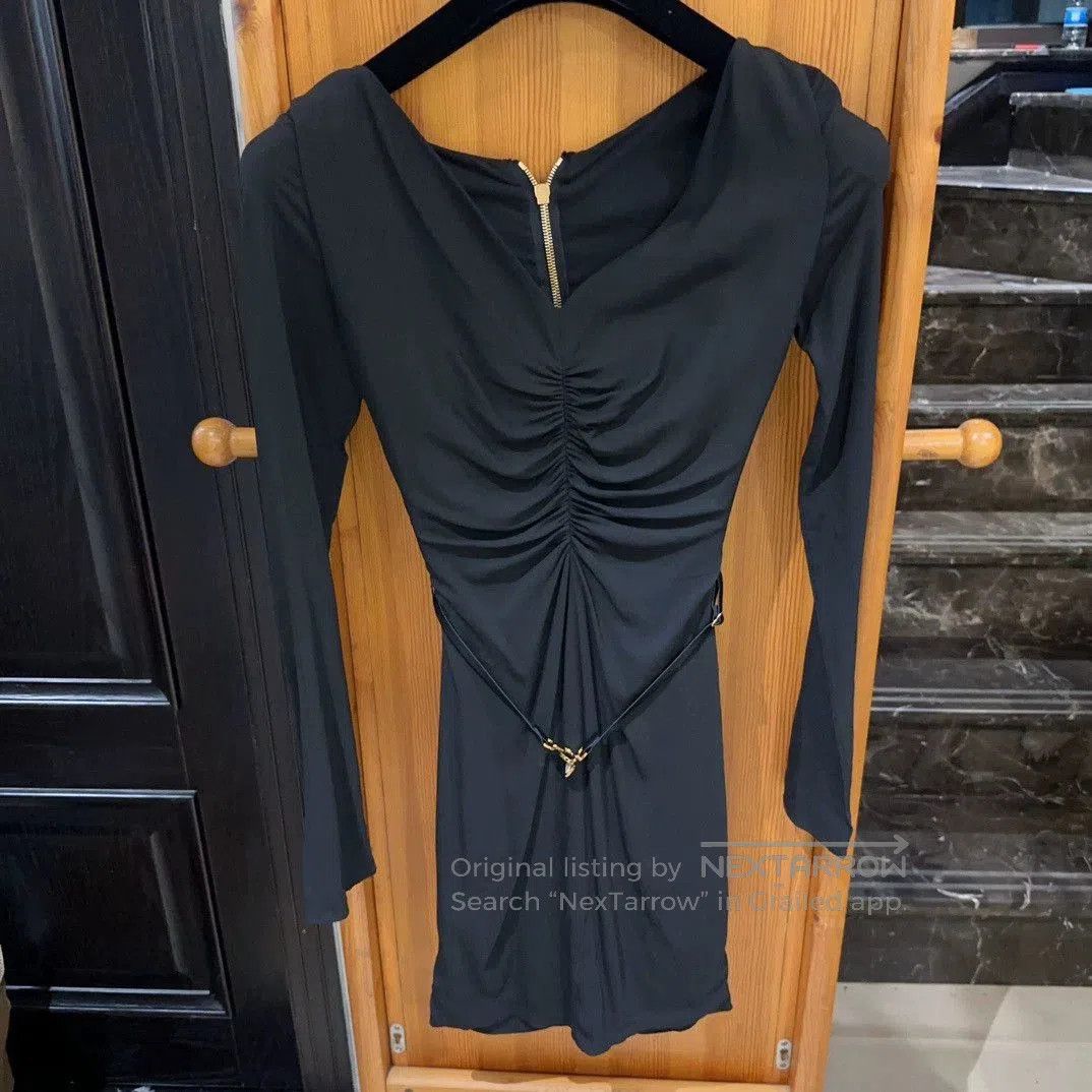 versace little black dress for women.