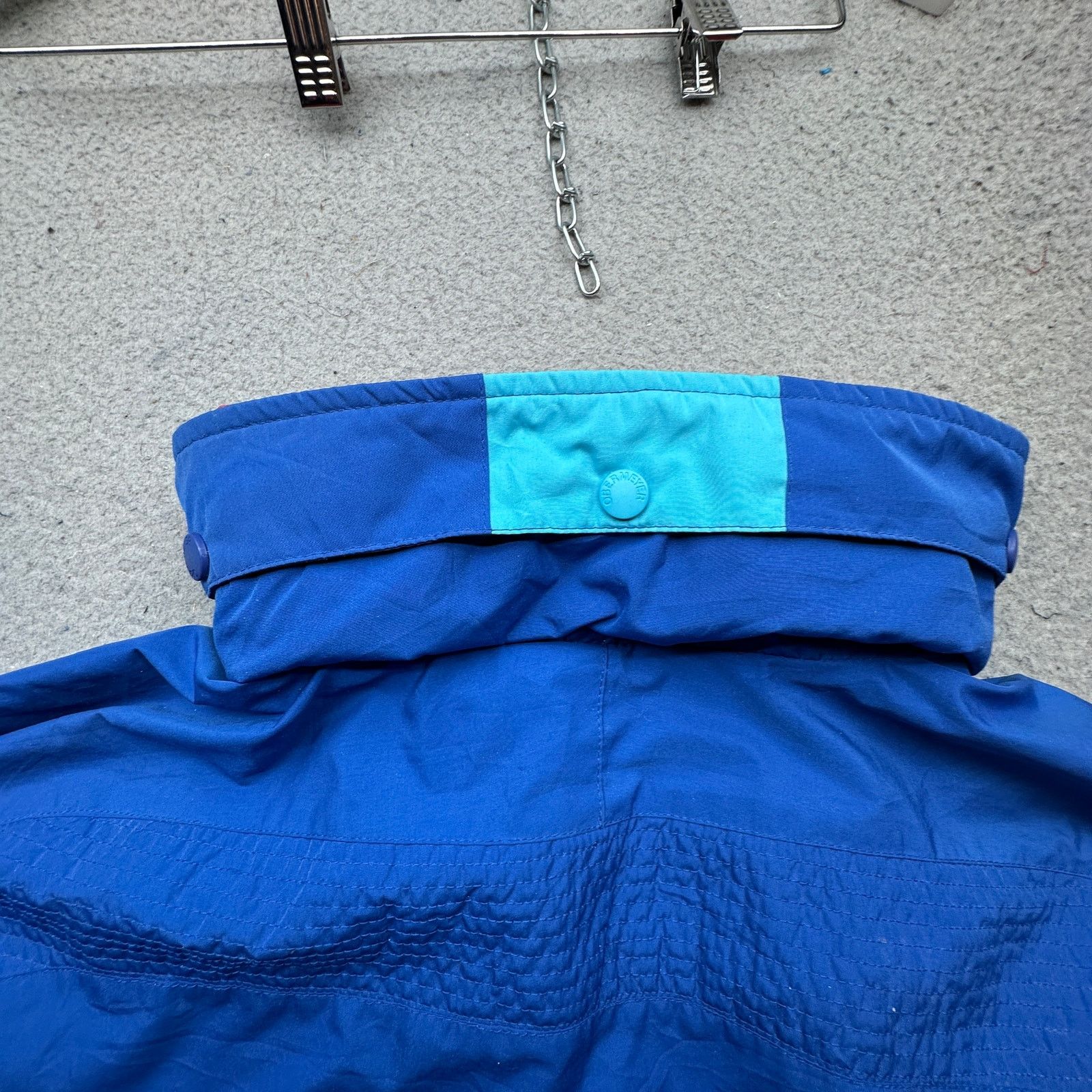 Obermeyer VTG Obermeyer 1/2 Zip Anorak Windbreaker Jacket Men XL Blue Size US XL / EU 56 / 4 - 9 Thumbnail