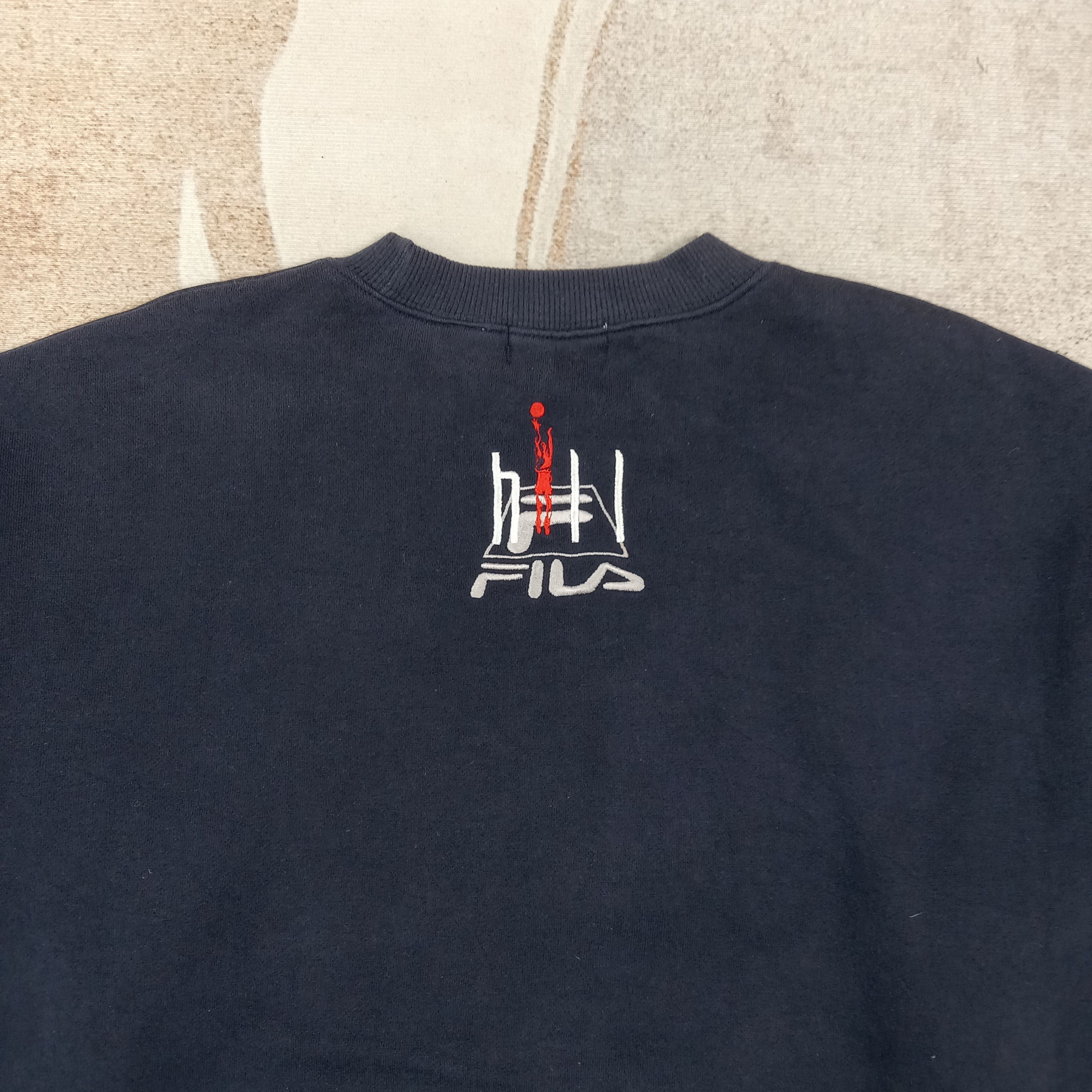 Fila Fila Streetwear Style Big Logo Sweatshirt C269N20 Size US L / EU 52-54 / 3 - 5 Thumbnail