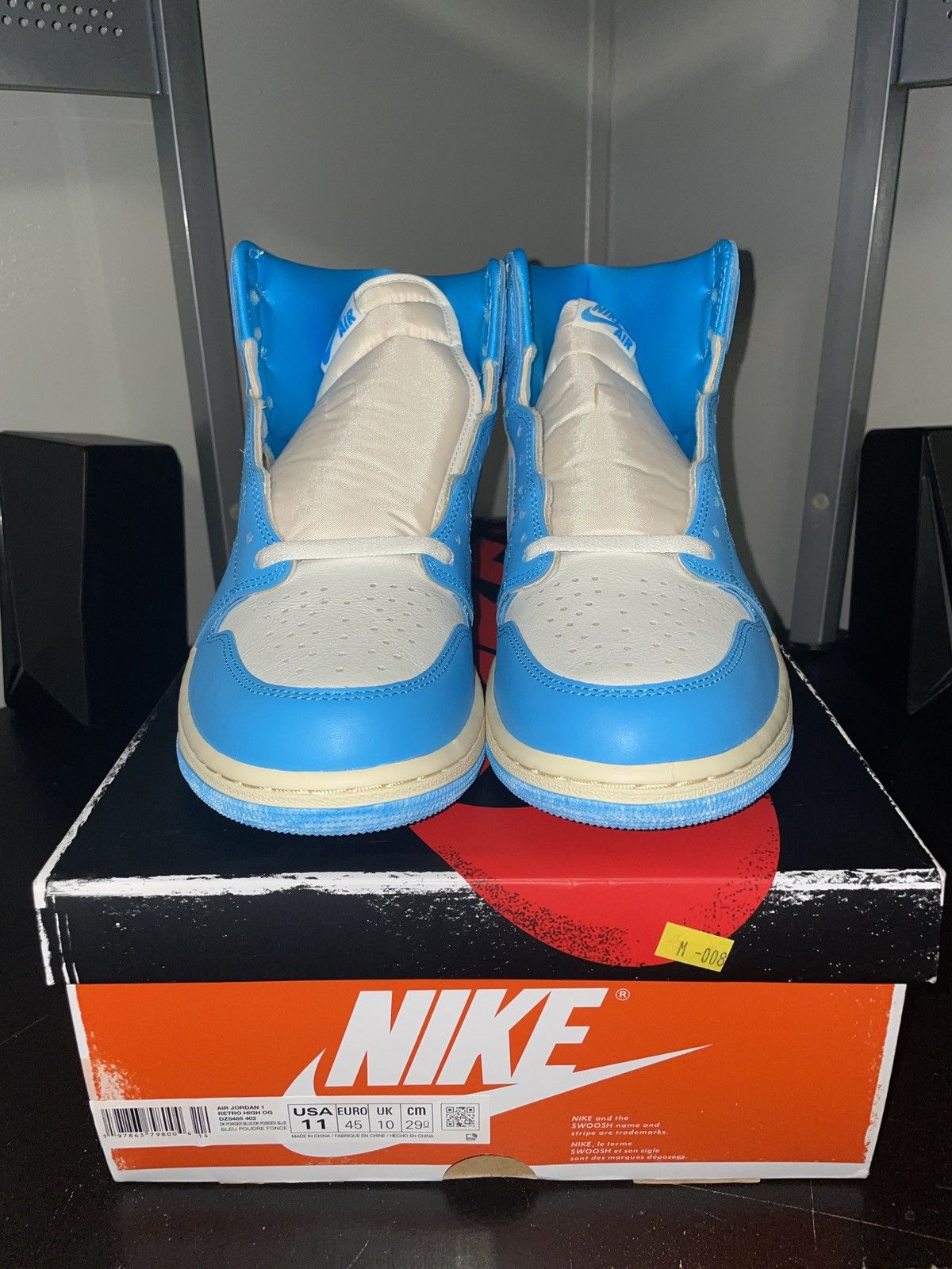 Jordan Brand × Nike × Retrofit AIR JORDAN 1 UNC REIMAGINED 2025 Size US 11 / EU 44 - 5 Thumbnail