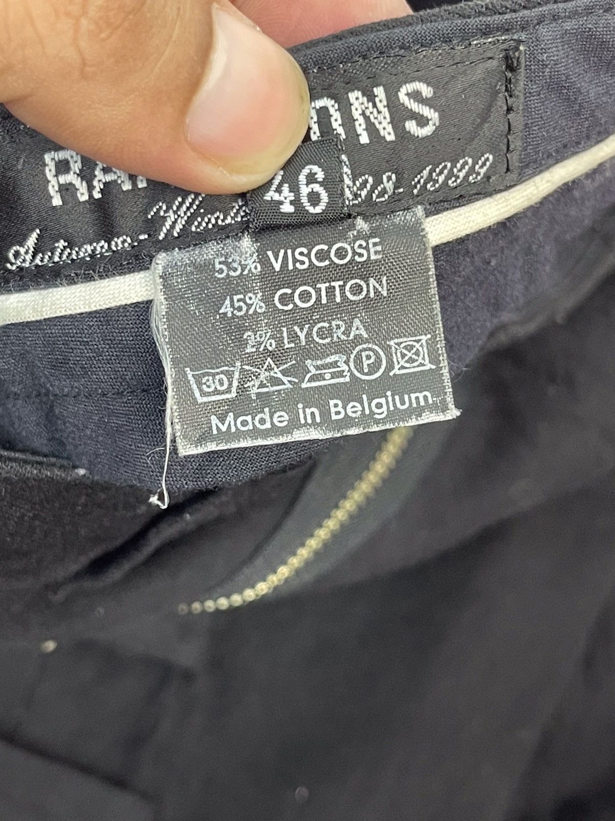 Raf Simons A/W 1998-1999 Raf Simons ‘Radioactivity’ Pants Size US 29 - 15 Thumbnail