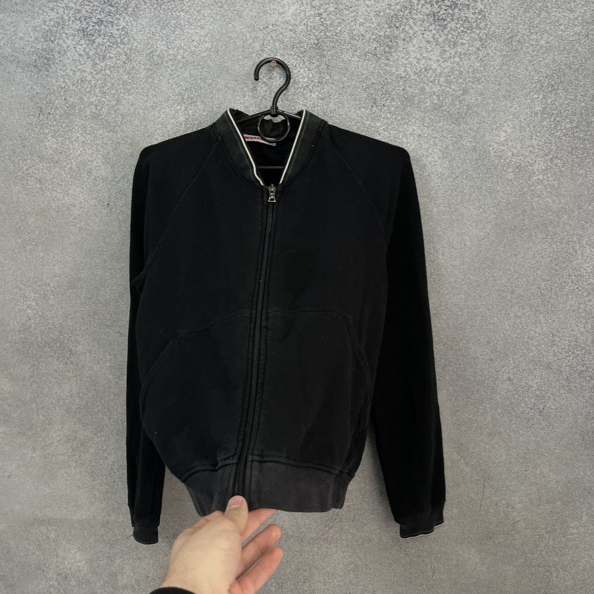Prada Prada Full Zip Sweater Red Tab Size US S / EU 44-46 / 1 - 7 Thumbnail