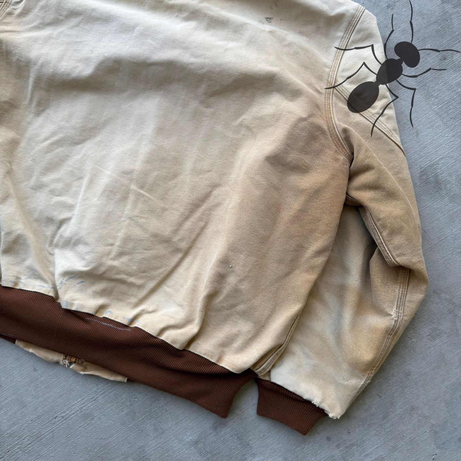 Carhartt × Vintage Carhartt J 131 BRN faded brown hooded work wear jacket Size US XL / EU 56 / 4 - 6 Thumbnail