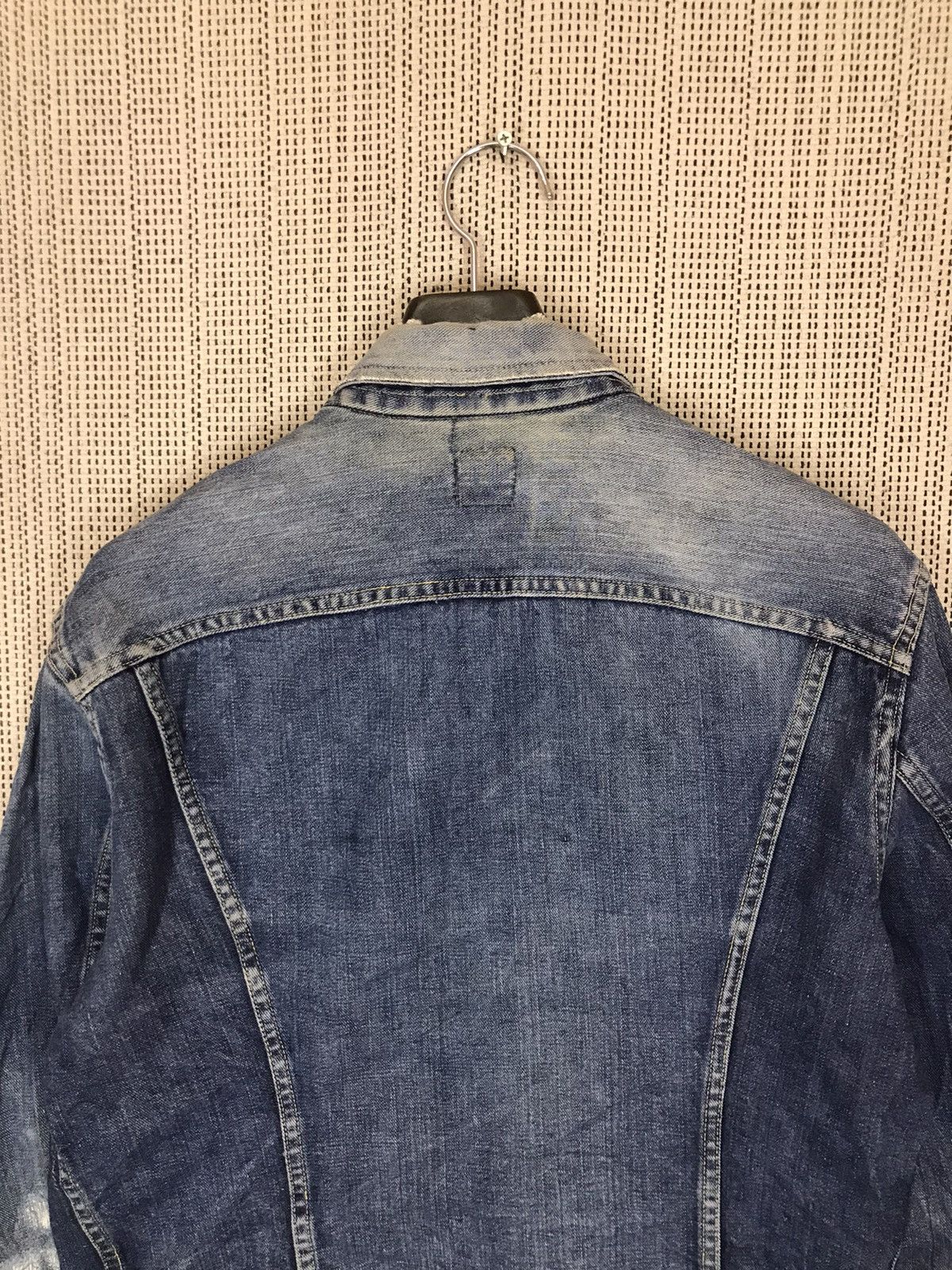 Lee ‼️VINTAGE LEE 70s TRUCKER JACKET DISTRESSED‼️ Size US L / EU 52-54 / 3 - 8 Thumbnail
