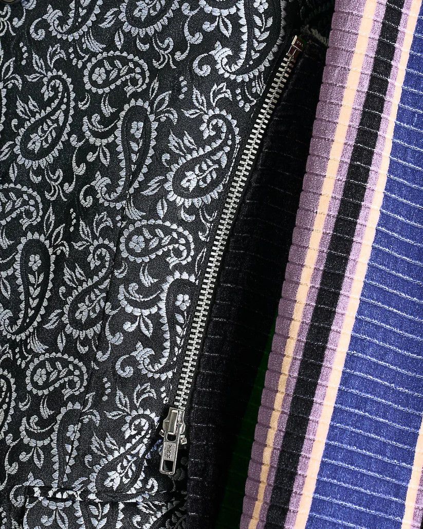 Comme des Garcons Homme Plus o1s1v1r1oon0925 Paneled Patchwork Coat in Multicolor Size US XXL / EU 58 / 5 - 4 Thumbnail
