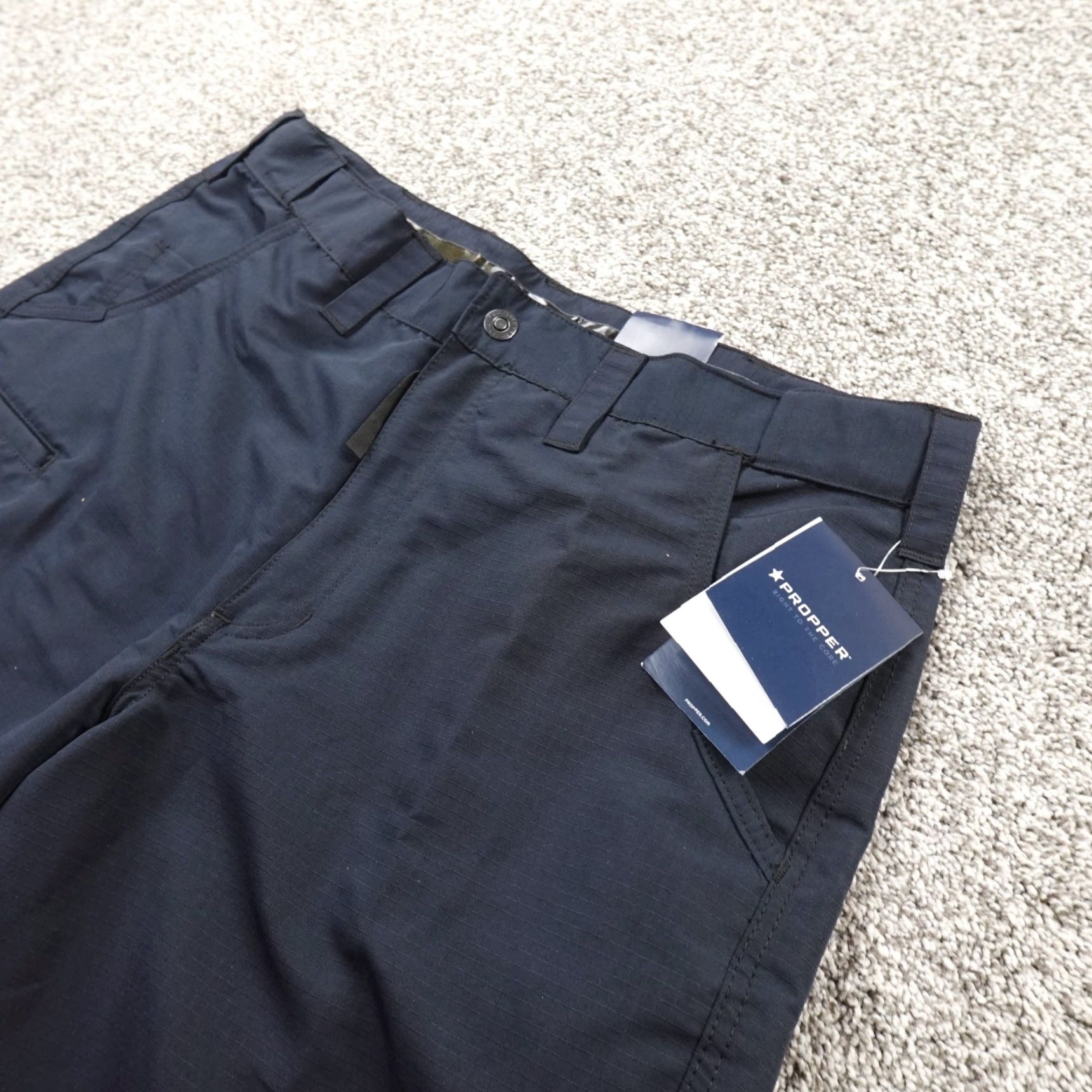 Propper Propper Pants Mens 36X32 Blue Canvas Ripstop Utility Cargo Work Tactical Size US 36 / EU 52 - 2 Thumbnail