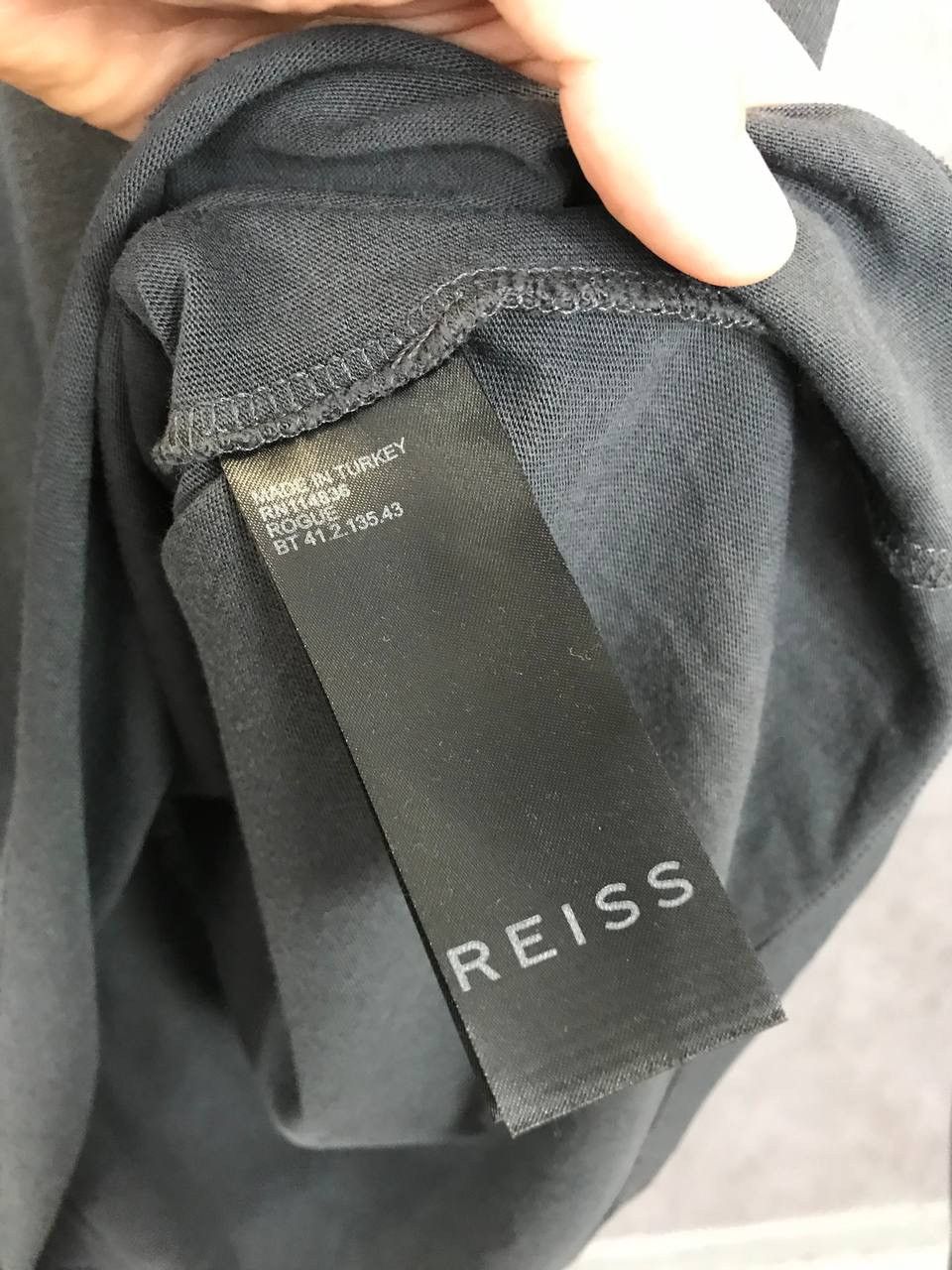 Designer Reiss designer 1/3 zip polo longsleeve Size US M / EU 48-50 / 2 - 5 Thumbnail