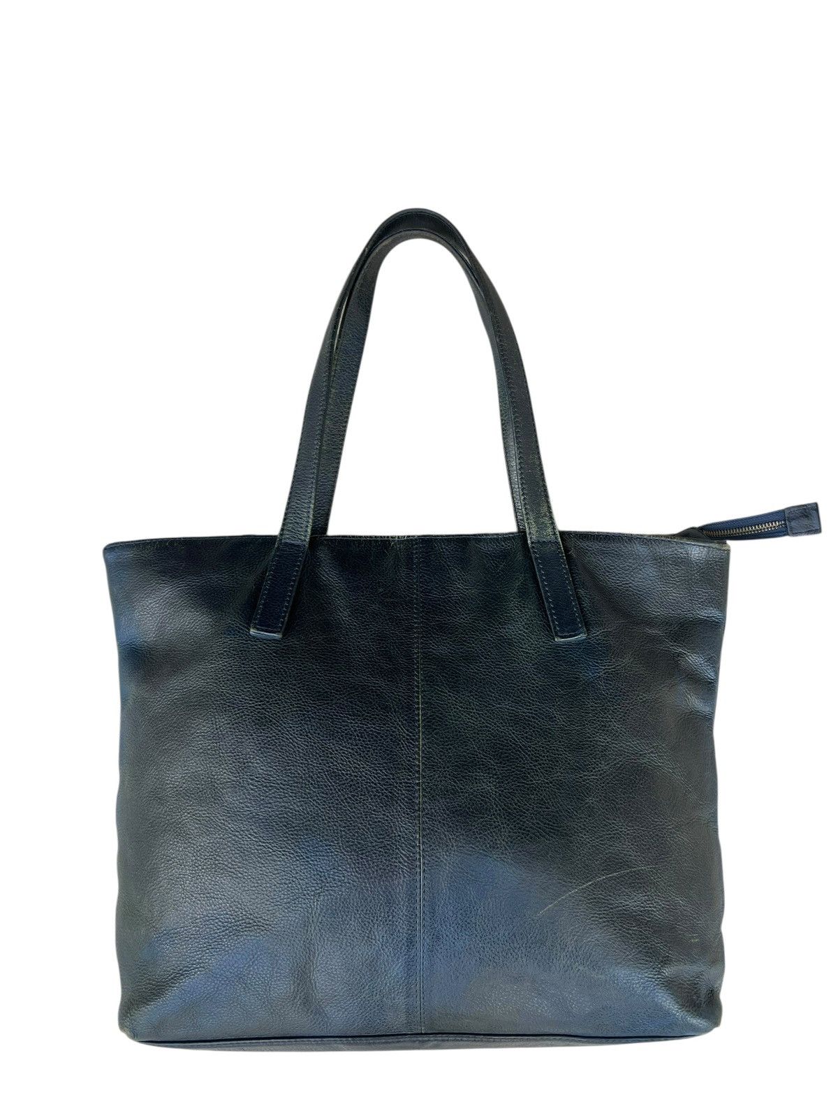 Bajra L.E.D. Bites Tokyo Distressed Faded Patina Leather Tote Bag Size ONE SIZE - 1 Thumbnail