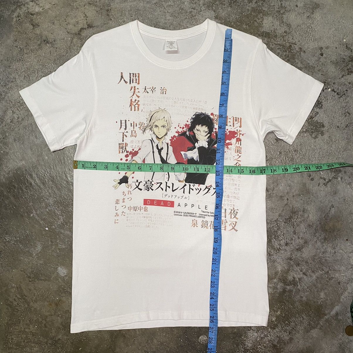 Anime RARE! BUNGO STRAY DOGS ANIME PROMO T SHIRT Size US S / EU 44-46 / 1 - 9 Thumbnail