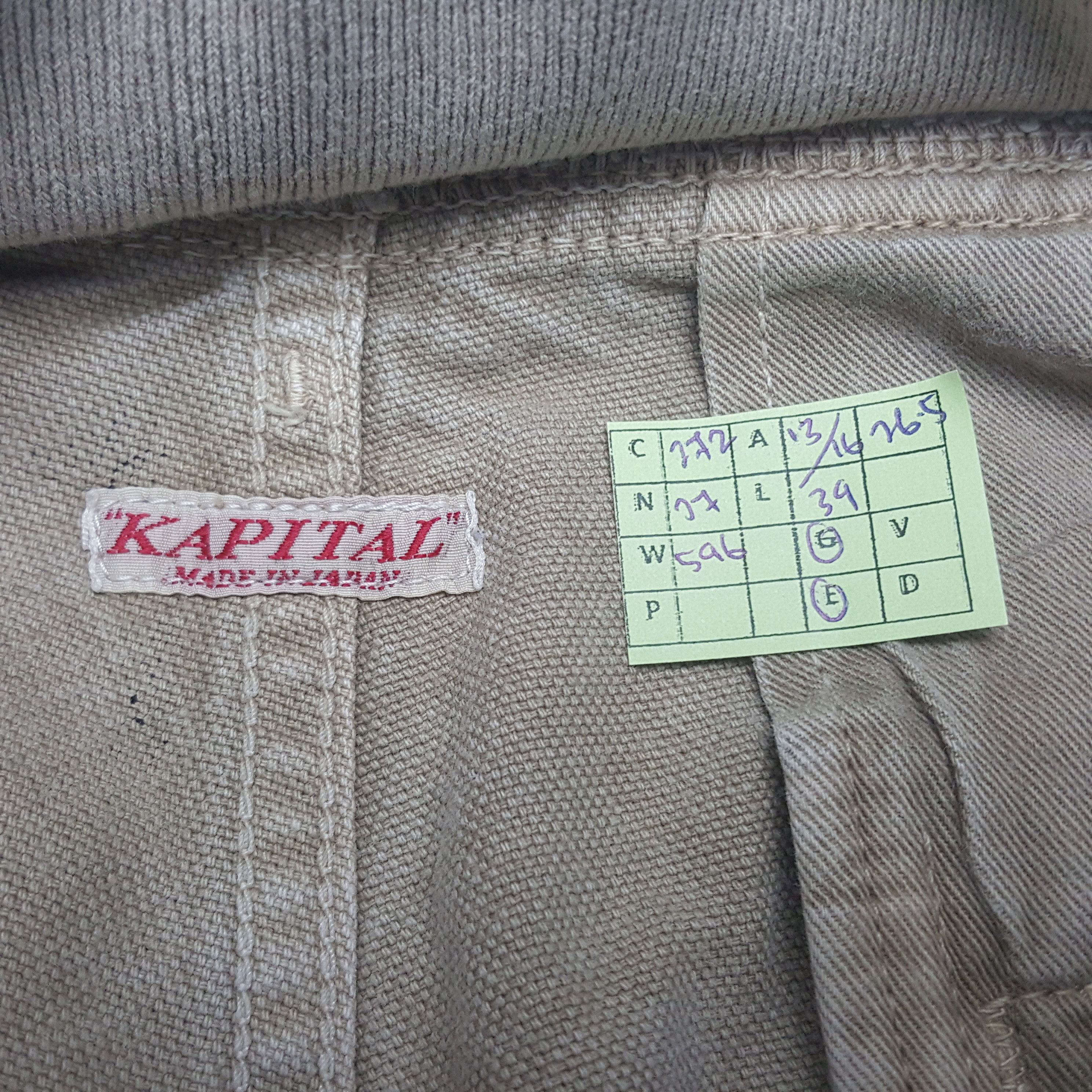 If Six Was Nine × Kapital × Vintage Vintage Kapital Japanese Brand Rare Pants Size US 26 / EU 42 - 12 Thumbnail