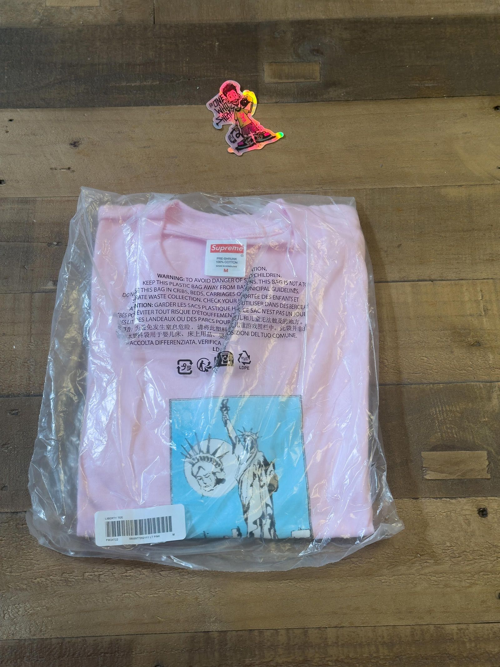 Supreme Supreme Liberty Tee Size Large Size US L / EU 52-54 / 3 - 2 Thumbnail