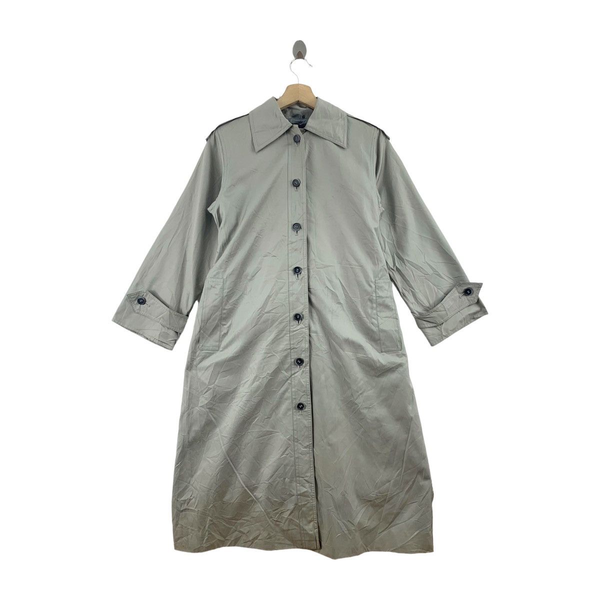 Yves Saint Laurent Vintage YVES SAINT LAURENT Ysl Designer Trench Coat Jacket Size US L / EU 52-54 / 3 - 1 Thumbnail