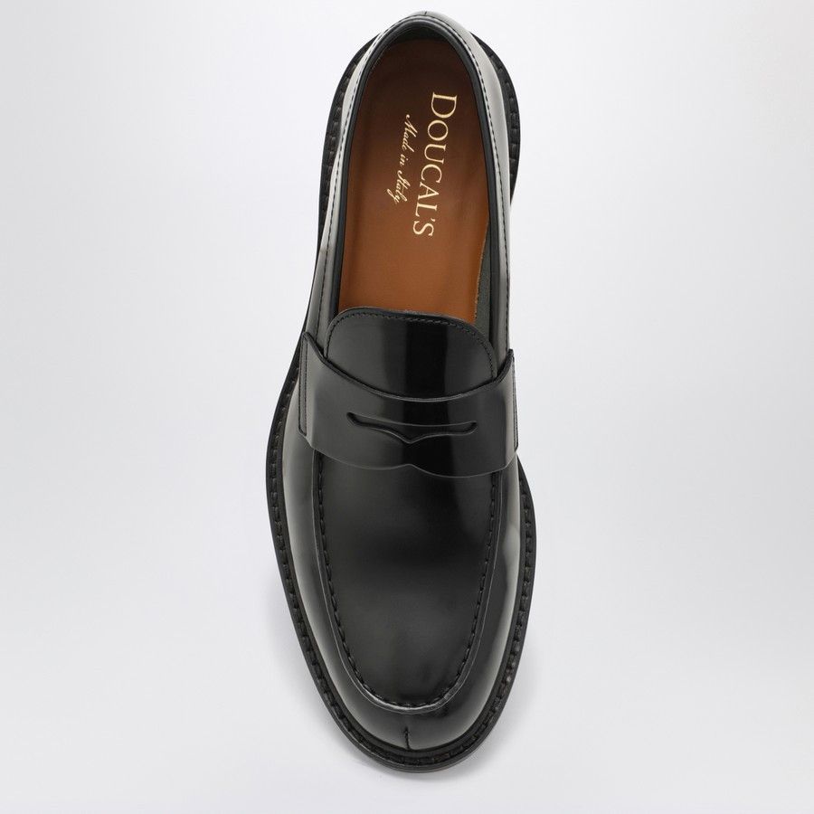 Doucal's o1d2blof0226 Leather Classic Shoes in Black Size US 9 / EU 42 - 3 Thumbnail