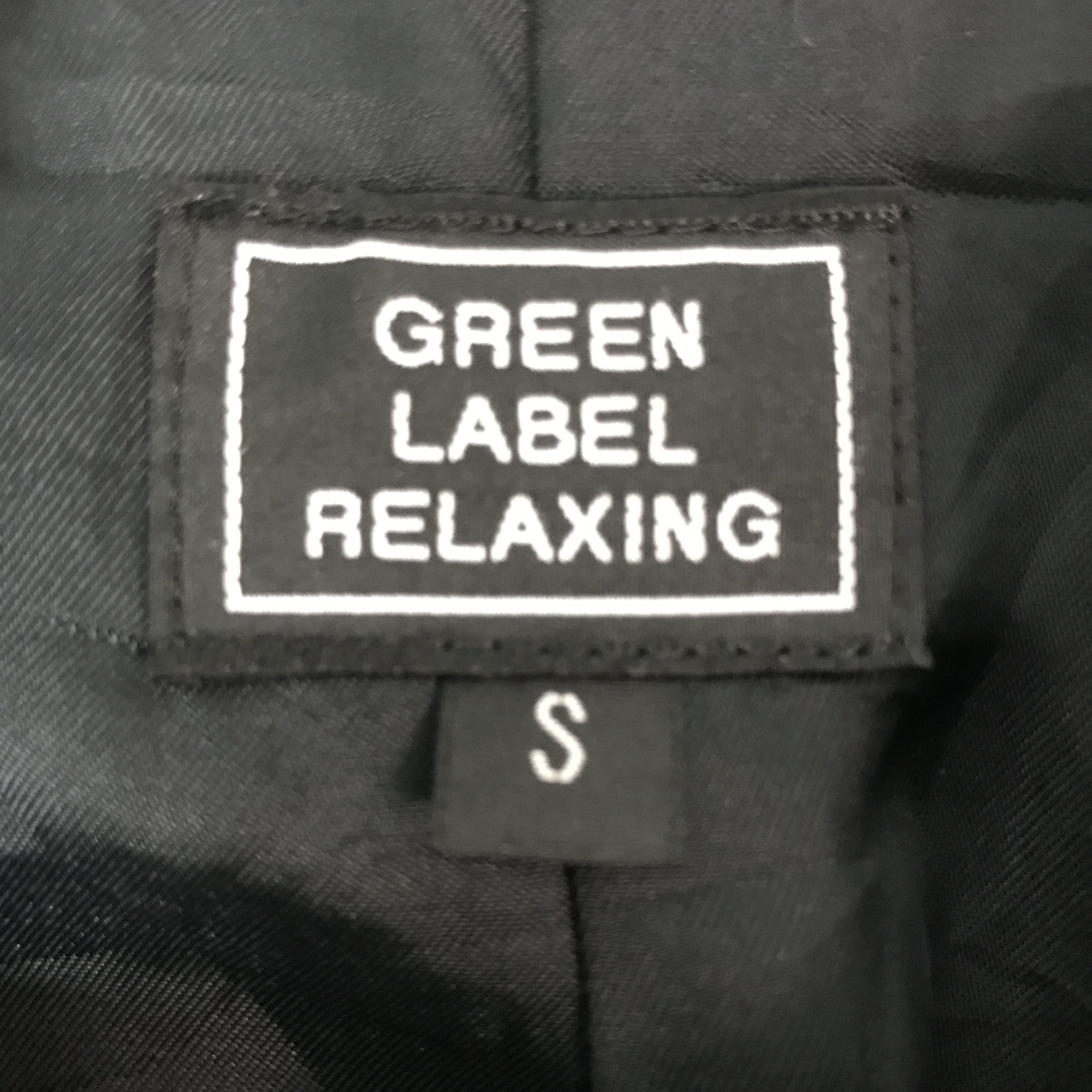Japanese Brand Vtg green label Leather jacket biker style Size US S / EU 44-46 / 1 - 9 Thumbnail