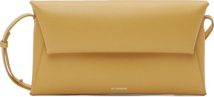 Jil Sander o1loc1c0426 Size:OS/Folded Small Bag in Beige Size ONE SIZE - 3 Thumbnail