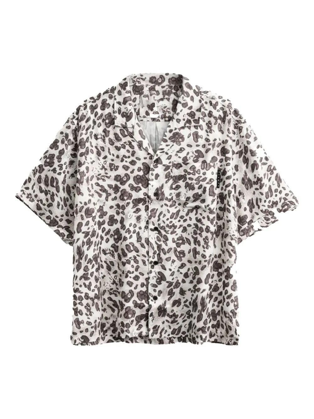 Other Leopard Camp Collar Button Shirt Size US M / EU 48-50 / 2 - 3 Thumbnail