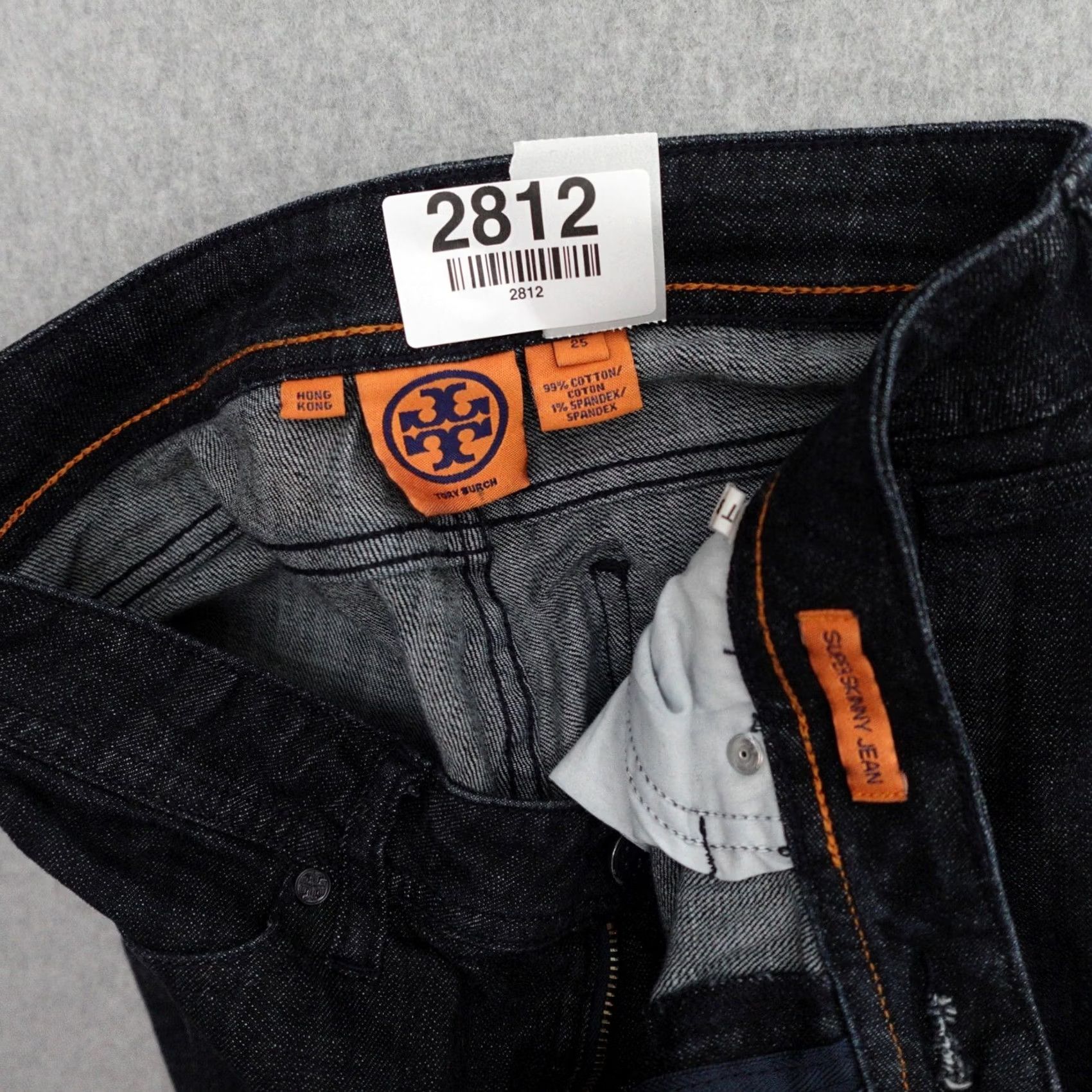 Tory Burch Tory Burch Jeans Womens Size 25 Blue Stretch Denim Skinny Size 42" / US 20 - 3 Thumbnail