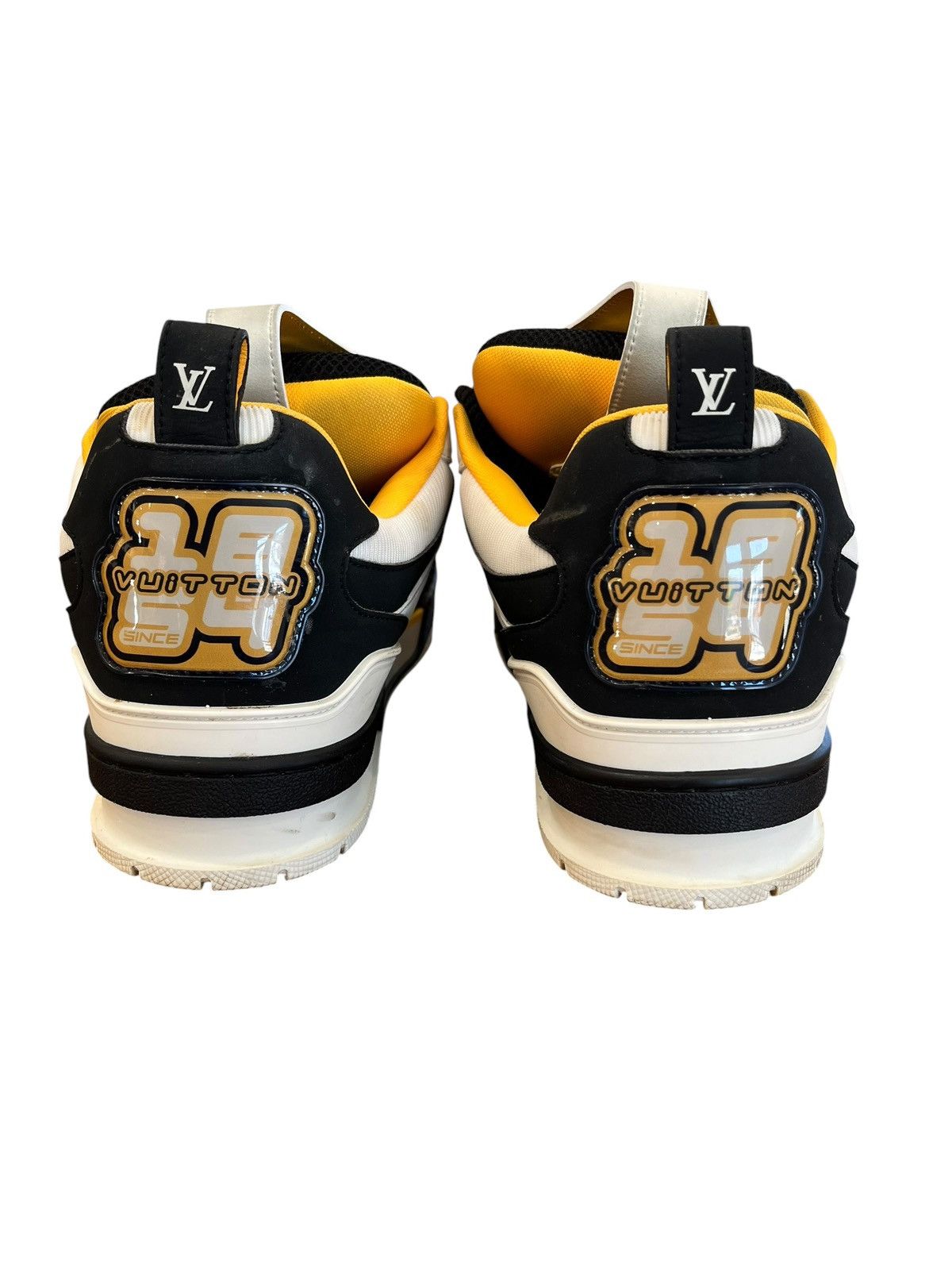 Louis Vuitton Louis Vuitton Skate Sneaker NYC Exclusive Black Yellow Size US 9.5 / EU 42-43 - 6 Thumbnail
