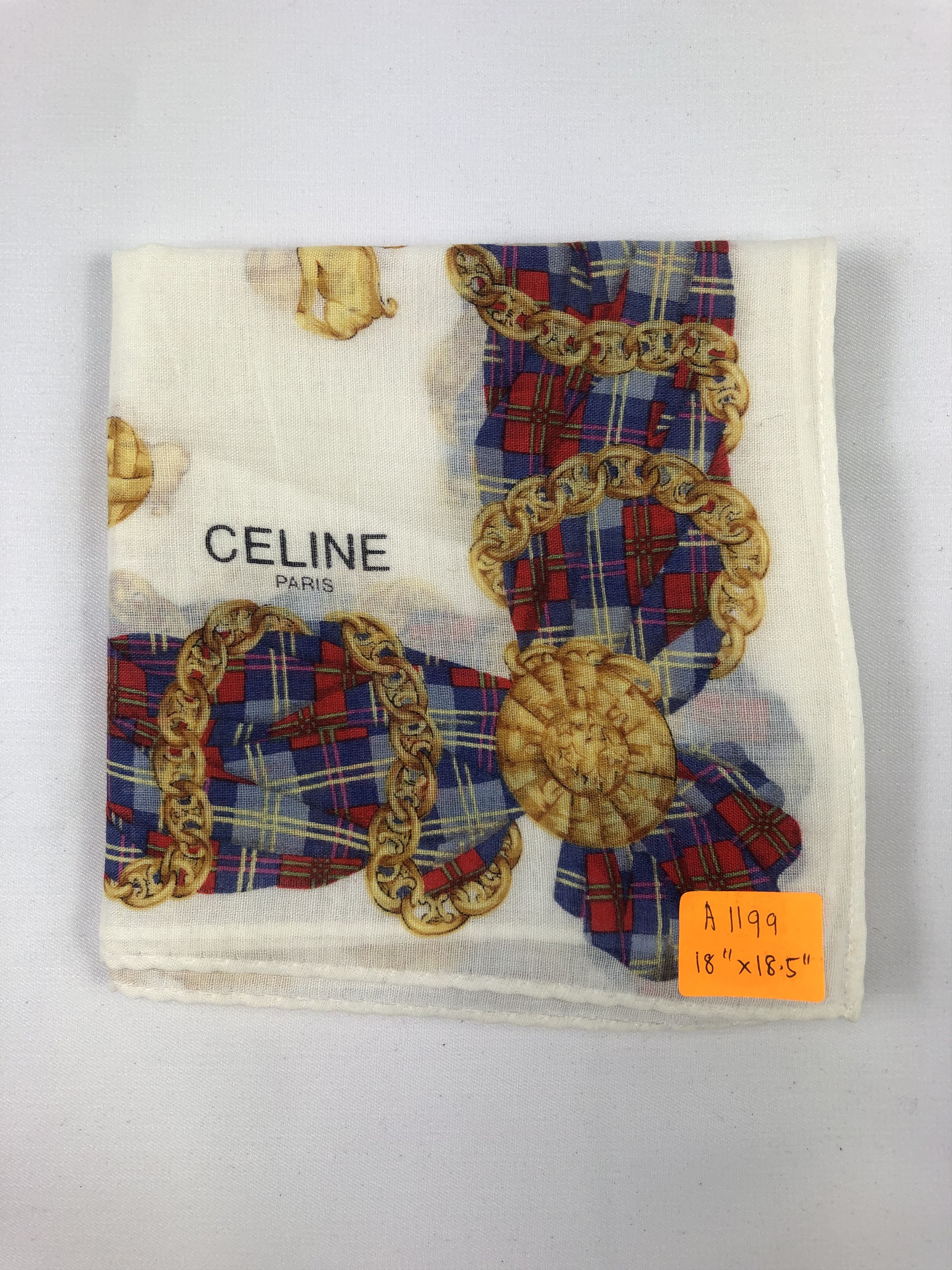 Celine Celine Handkerchief / Bandana / Neckerchief Size ONE SIZE - 6 Thumbnail