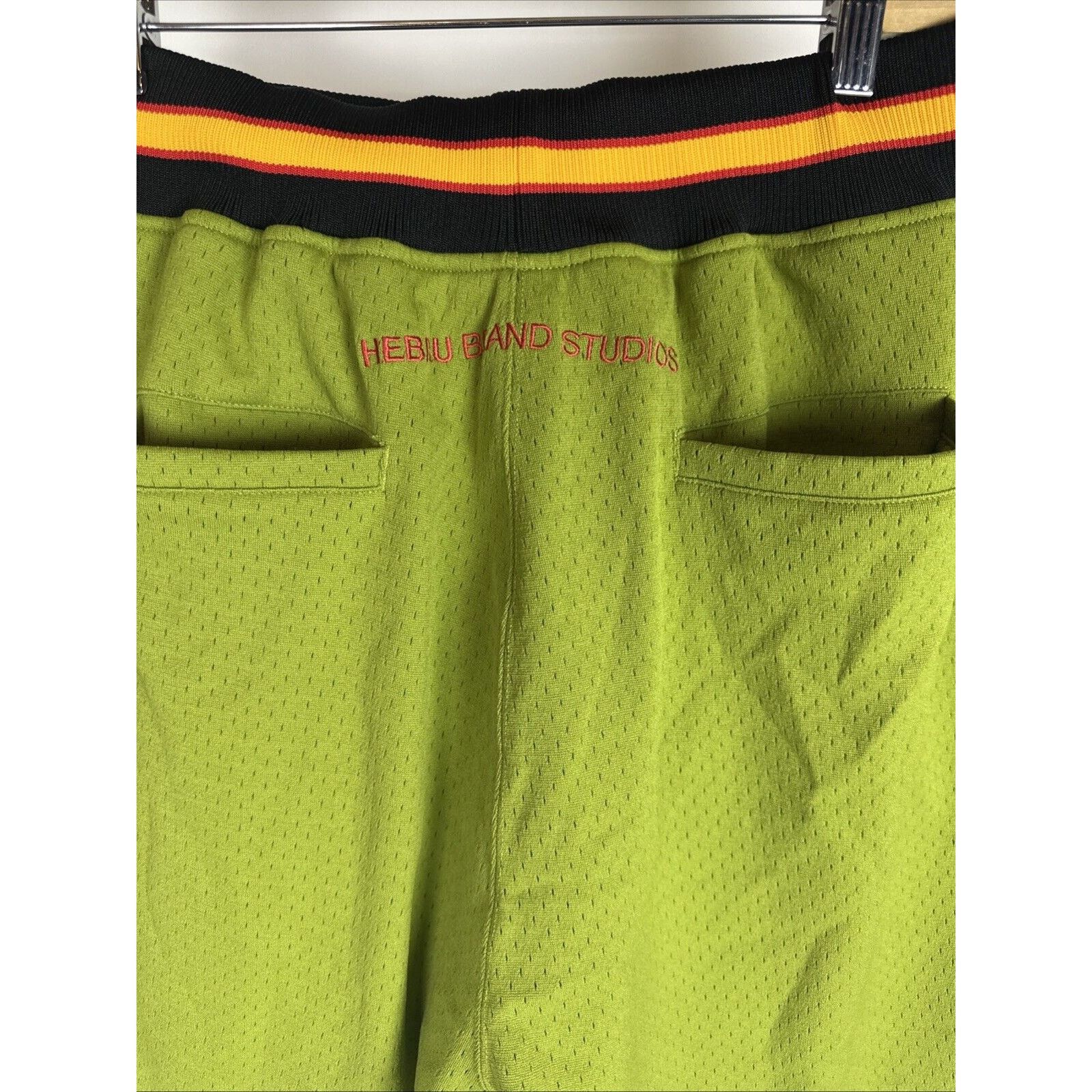 Mitchell & Ness Mitchell & Ness Hebru Brantley Mesh Shorts Green Men’s L Size US 34 / EU 50 - 10 Thumbnail