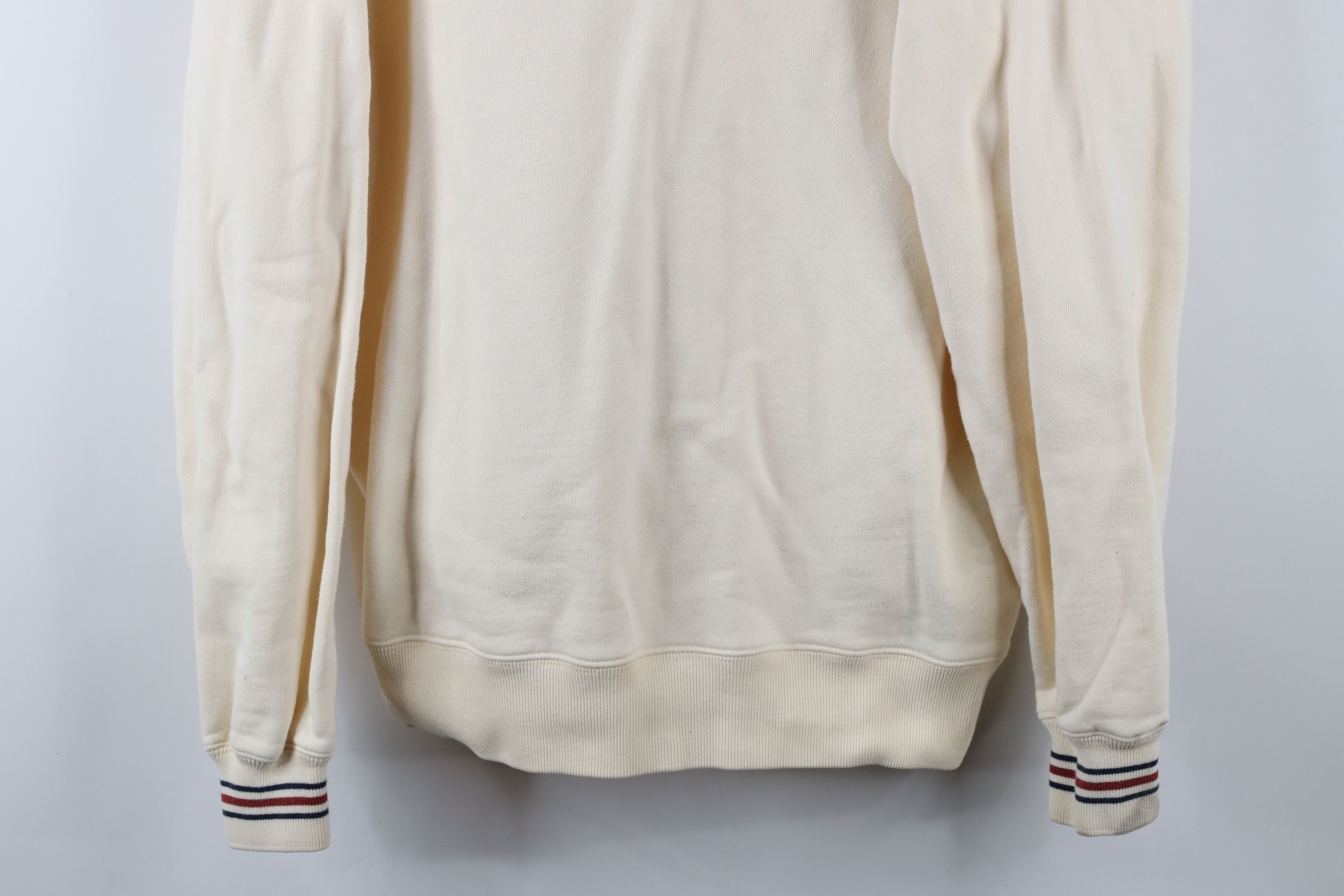 Nautica × Vintage Vintage 90s Nautica Spell French Terry Collared Sweatshirt Size US L / EU 52-54 / 3 - 3 Thumbnail