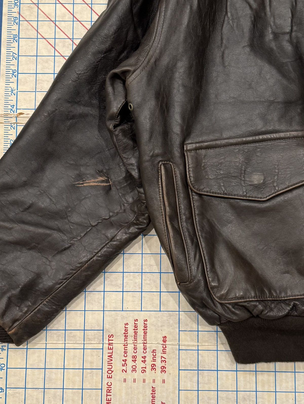 Cockpit USA The Cockpit Las Vegas Lady Type A-2 Leather Bomber Large Size US L / EU 52-54 / 3 - 10 Thumbnail