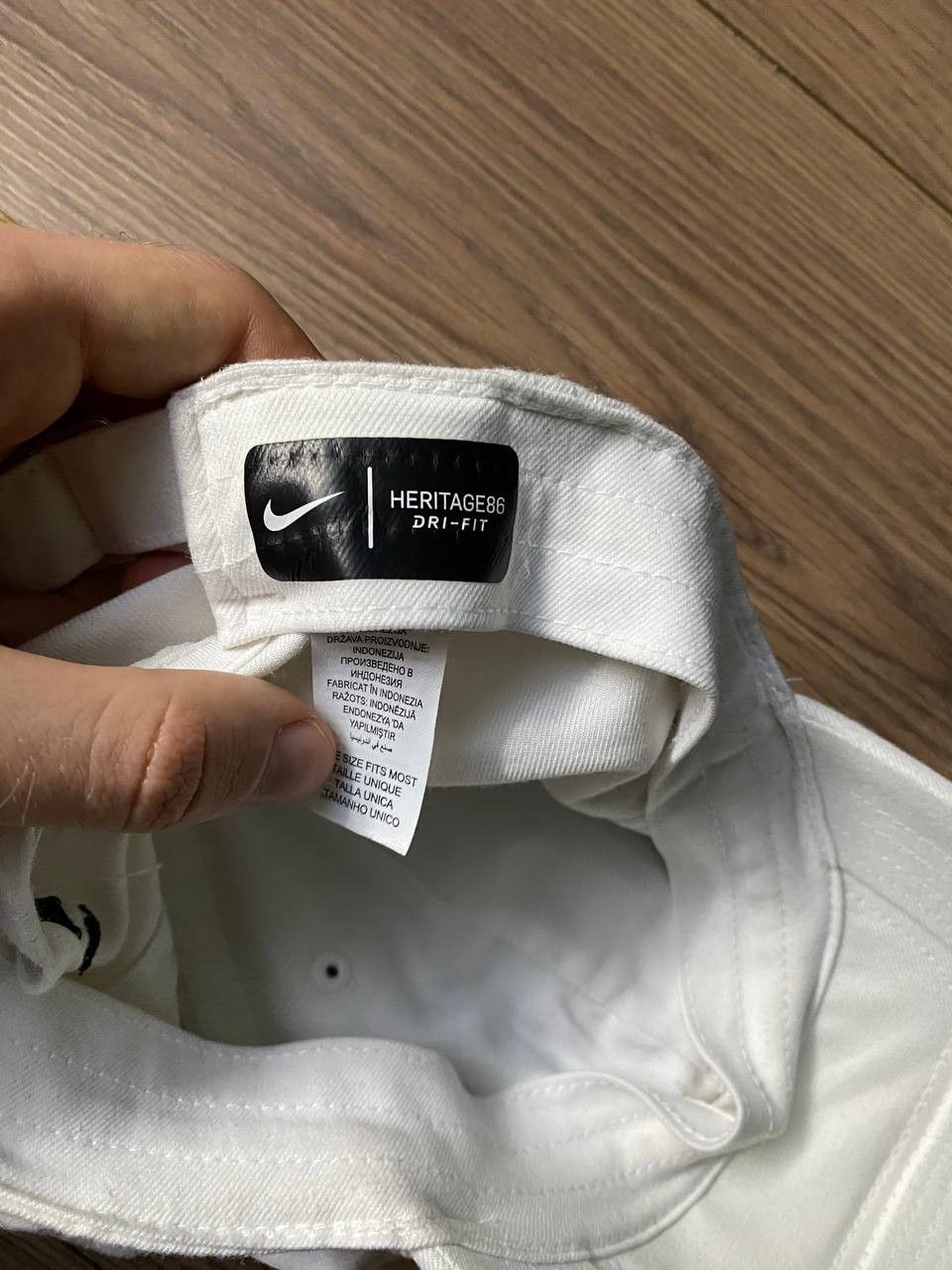 Designer × Nike × Vintage Nike Roger Federer White Tennis Hat Size ONE SIZE - 7 Thumbnail
