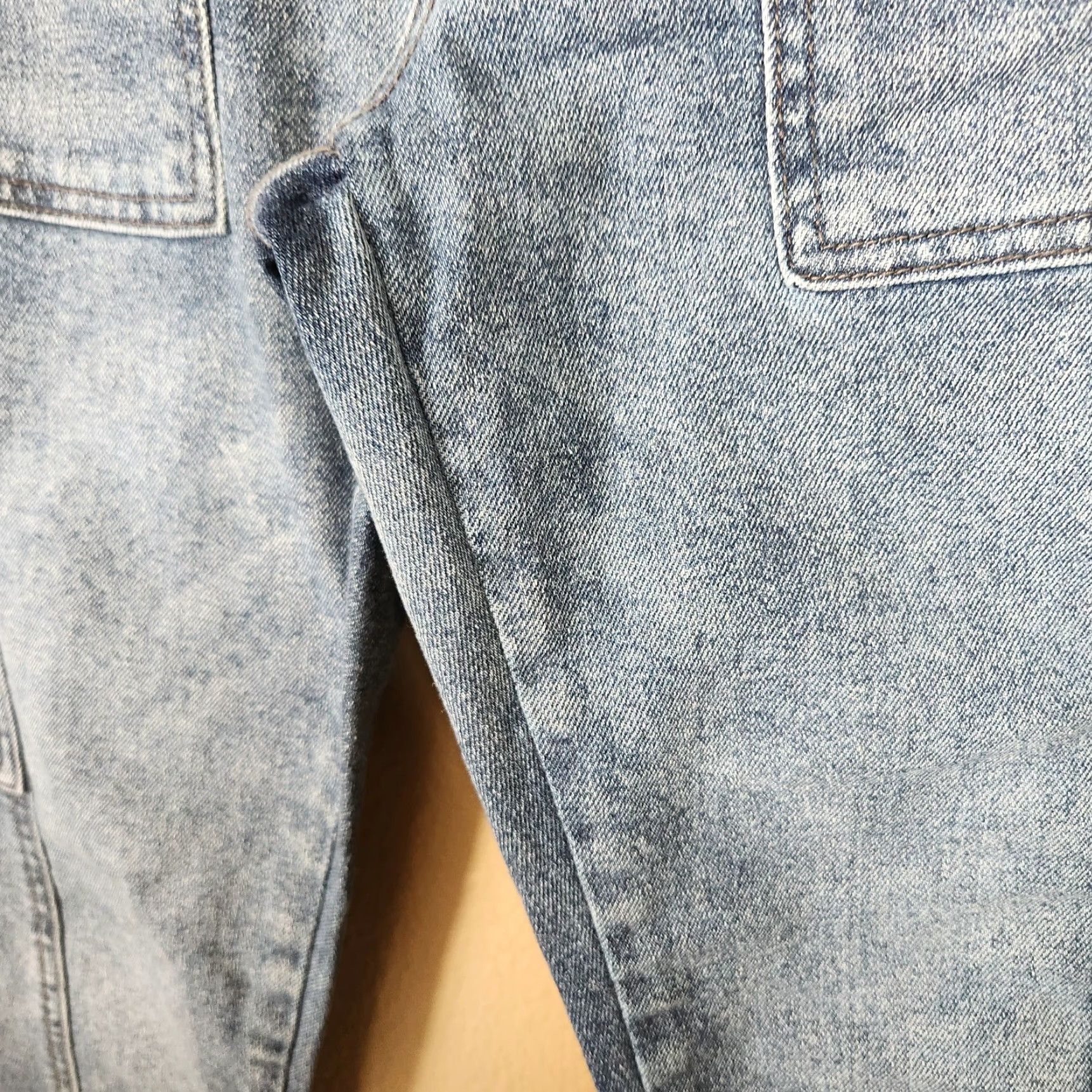Vintage KanCan Huntsville High Rise Cargo Slim Straight Medium Wash Jeans Size 26/5-26 Women Size 26" / US 2 / IT 38 - 3 Thumbnail