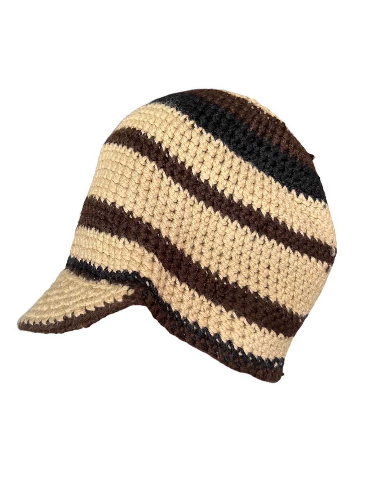 Japanese Brand × Kapital × Vintage Crochet Knitted handmade big Hats ☠️☠️ Size ONE SIZE - 1 Thumbnail