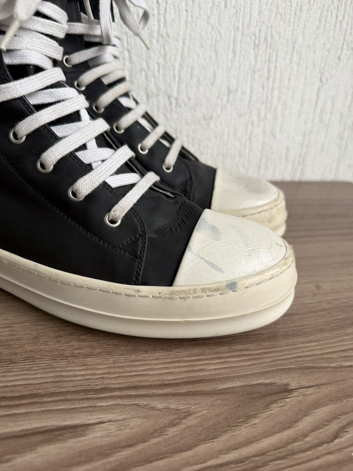 Rick Owens Drkshdw Polyurethane drkshdw ramones Size US 10 / EU 43 - 4 Thumbnail