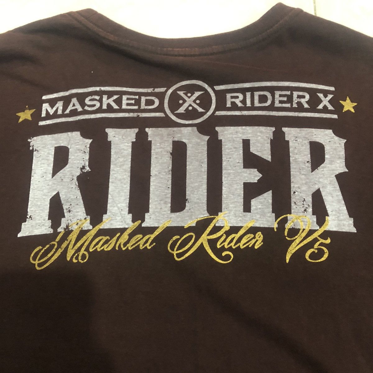 Anime × Vintage Vintage anime masked rider x t shirt Size US L / EU 52-54 / 3 - 5 Thumbnail