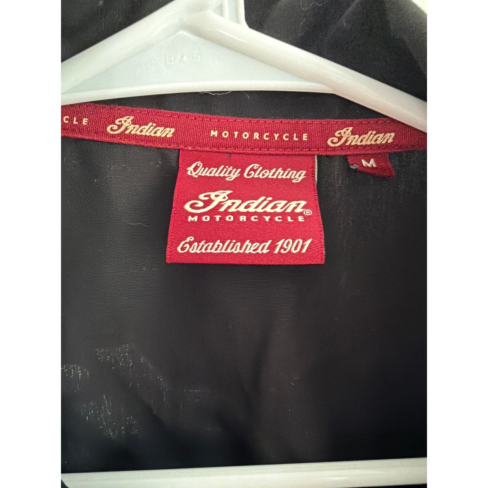 Indian Motorcycle Indian Motorcycle Men's Medium Black Red Brand Short Sleeve Size US M / EU 48-50 / 2 - 3 Thumbnail