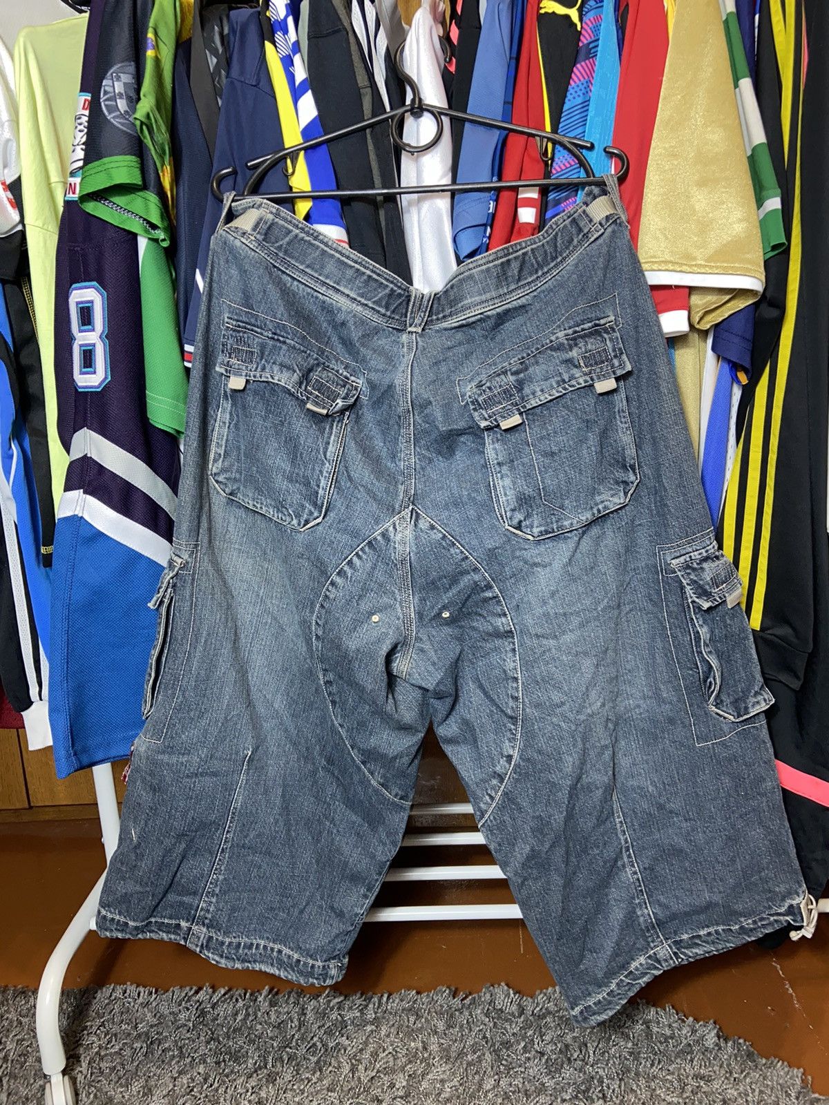 Y2K RAP SHORTS JET LAG NEW YORK MULTIPOCKET JAPAN STYLE