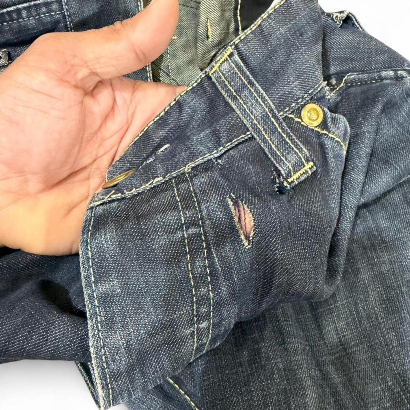 True Religion G-Star Raw biker style denim jeans Size US 30 / EU 46 - 8 Thumbnail